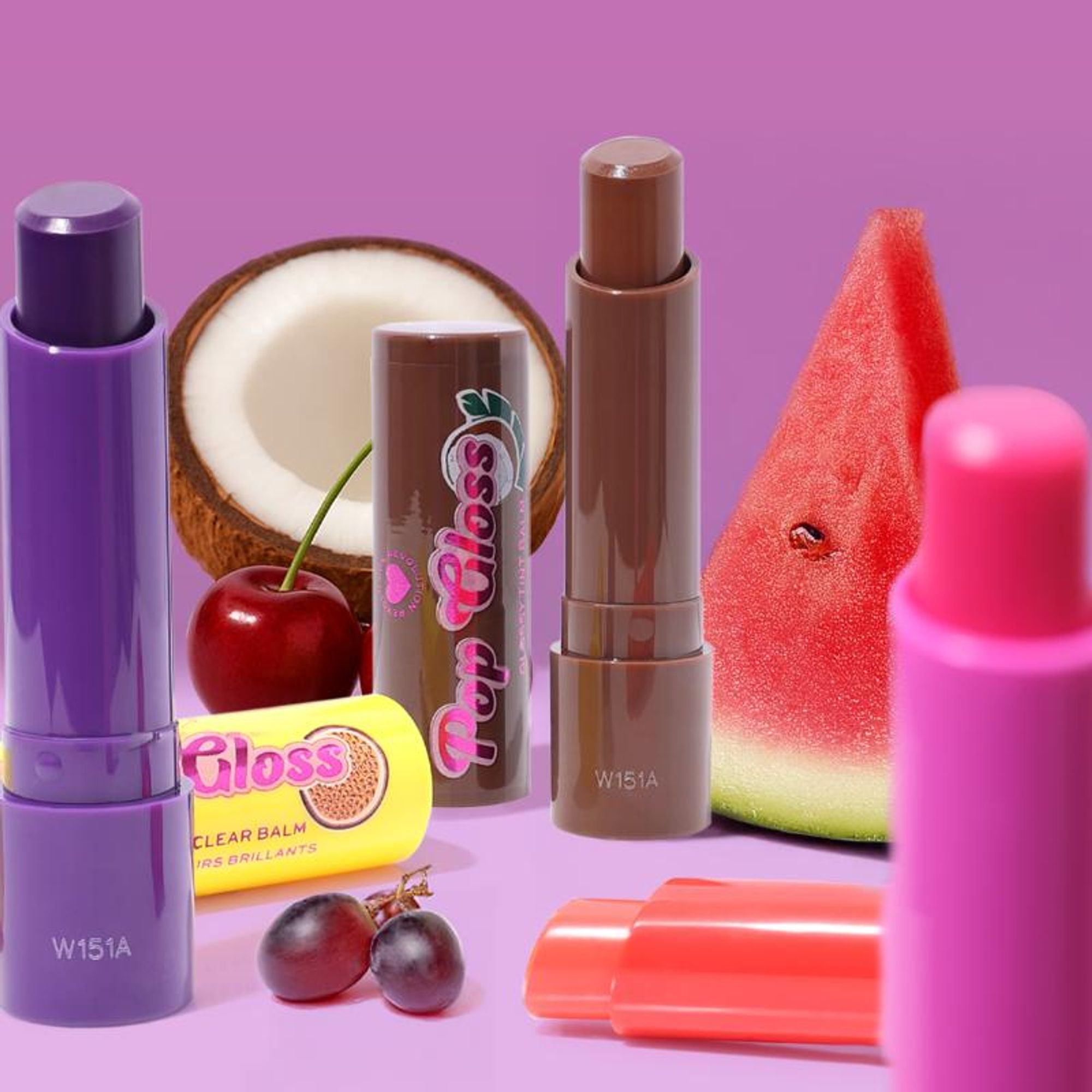 Makeup Revolution Pop Gloss Balm - Grape Purple