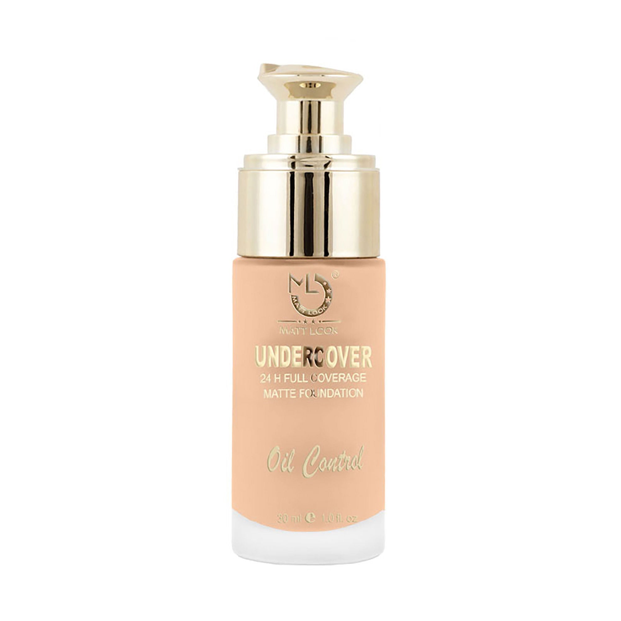 Matt Look Undercover 24Hr Full Coverage & Oil Control Matte Foundation - Classic Ivory
