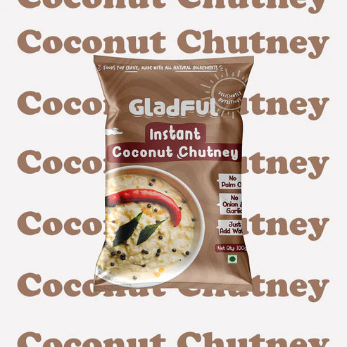 Gladful Instant Coconut Chutney Powder - No Onion No Garlic