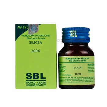 SBL Homeopathy Silicea Biochemic Tablets