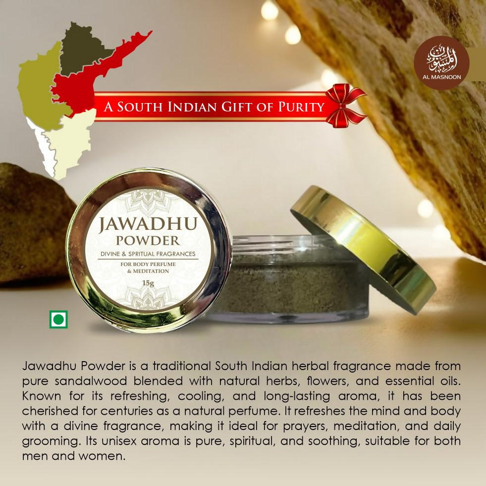 Al Masnoon Jawadhu Powder – Divine & Spiritual Fragrance For Body