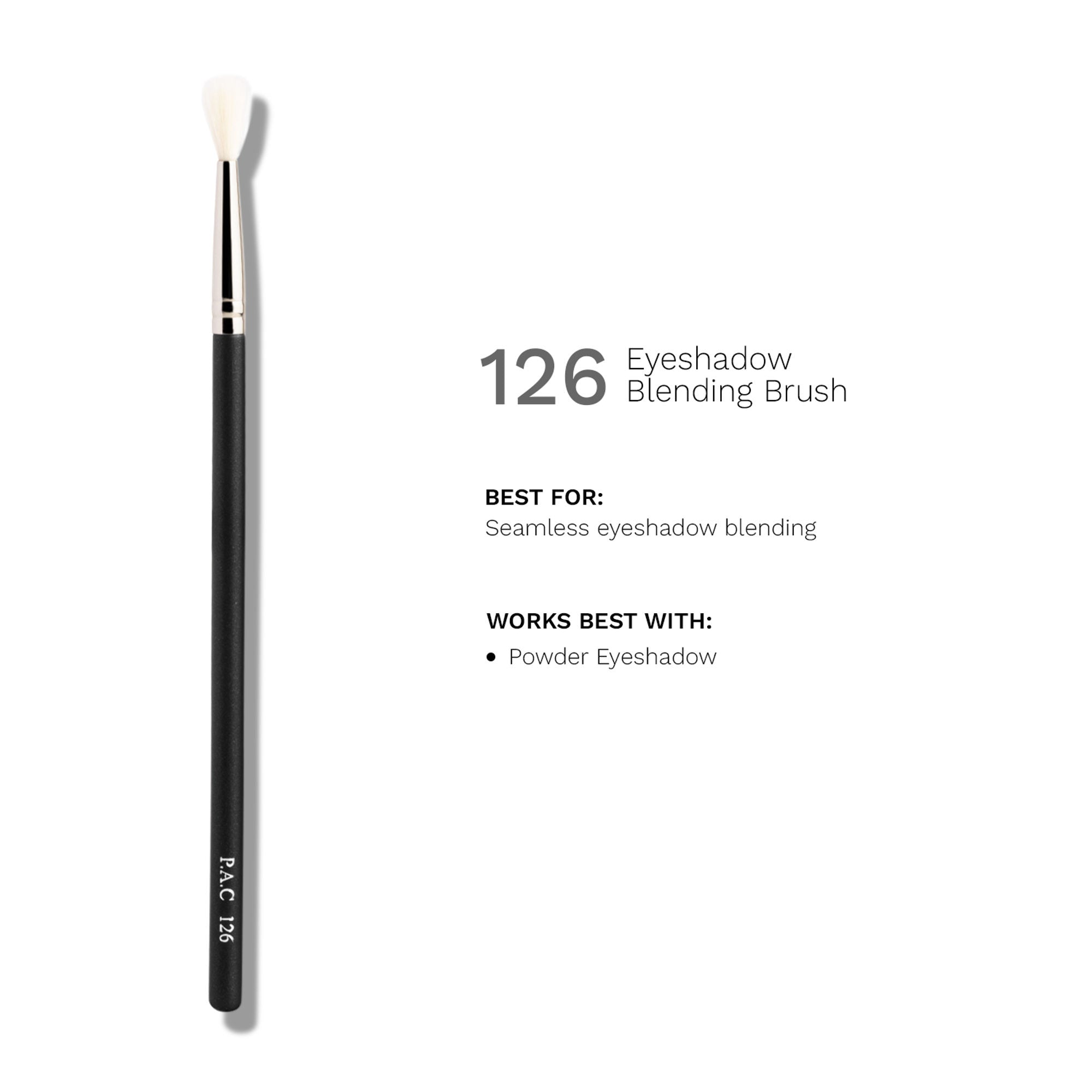 PAC Studio Blending Eyeshadow Brush - 126