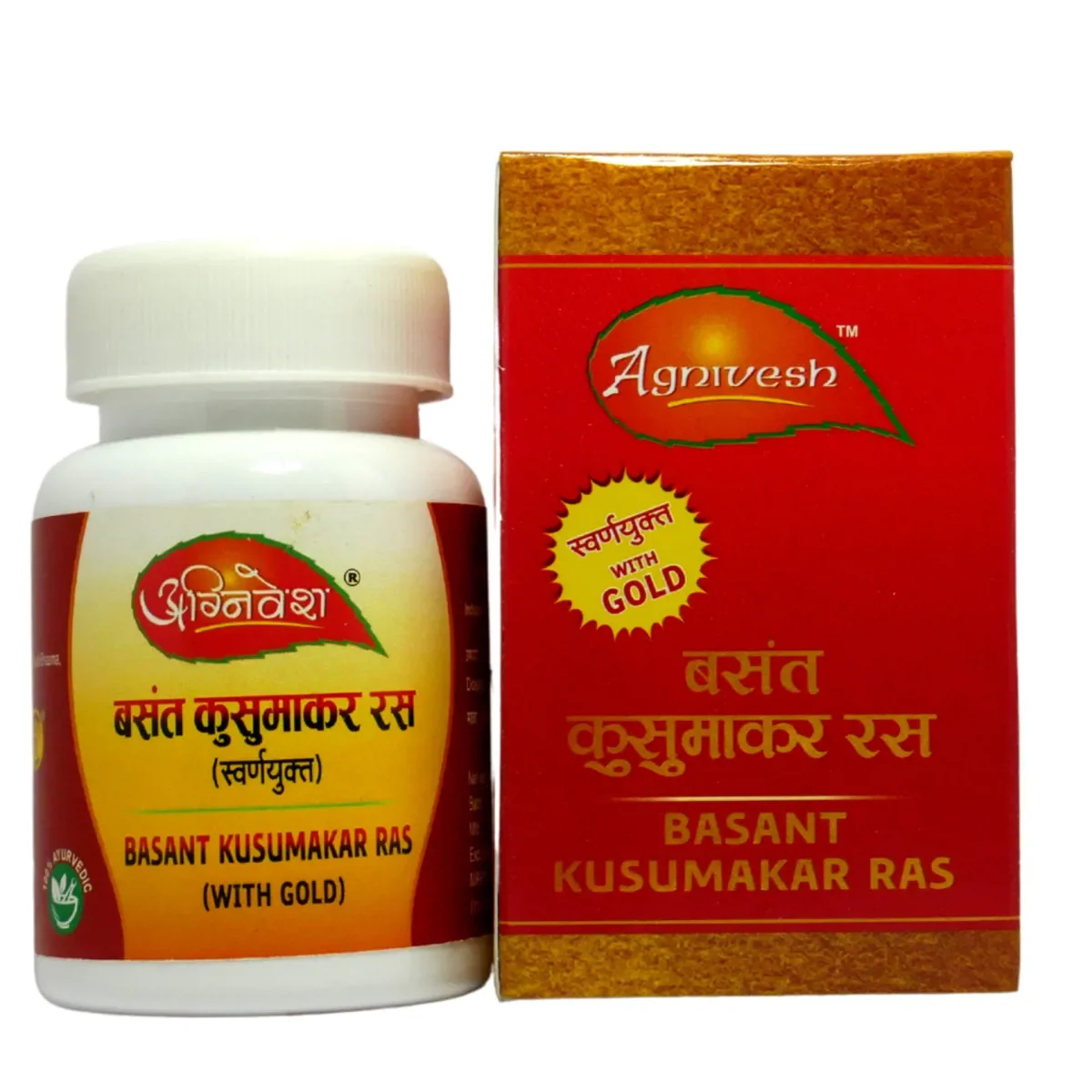 Agnivesh Basant Kusumakar Ras (With Gold)