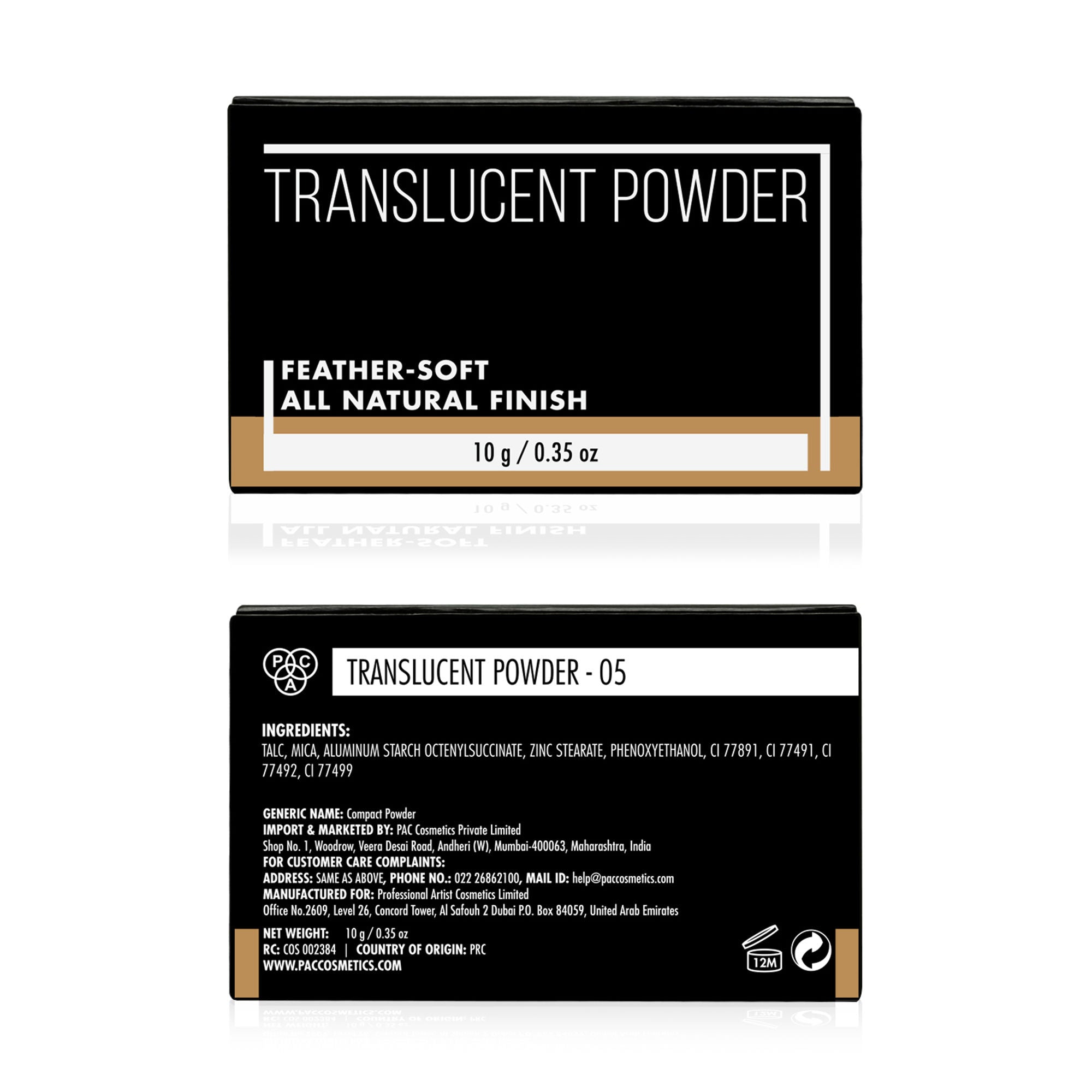 PAC Studio Translucent Powder - 05