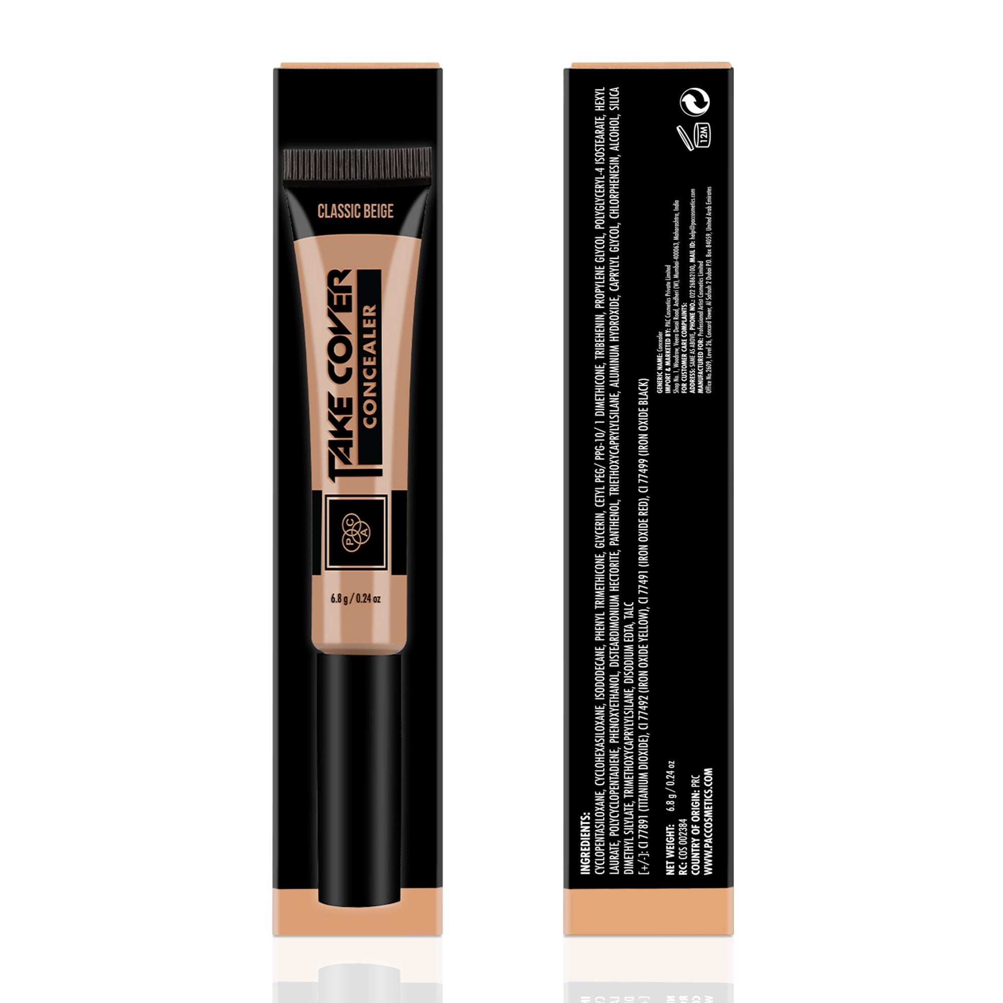 PAC Studio Take Cover Concealer - 09 Classic Beige