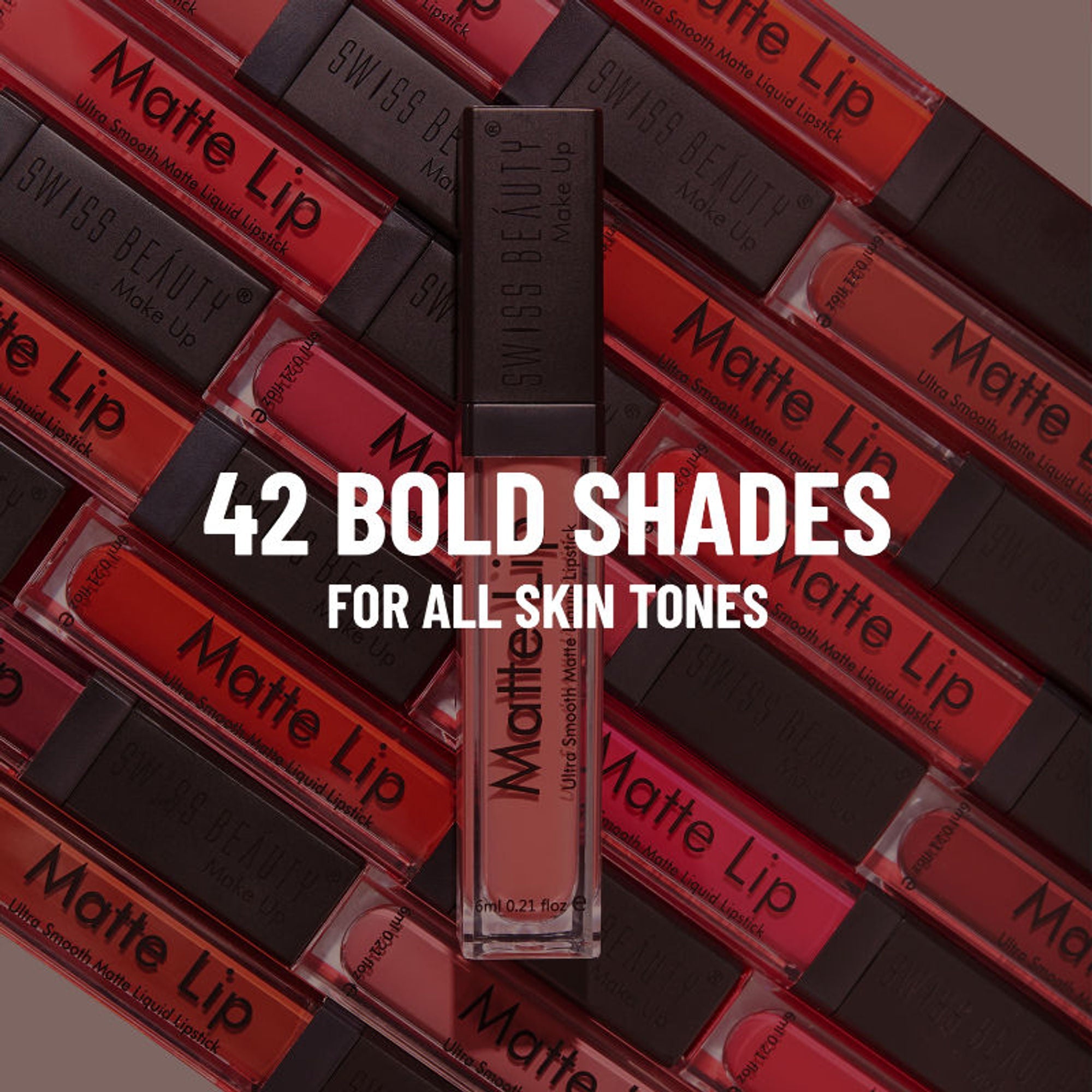 Swiss Beauty Ultra Smooth Matte Liquid Lipstick - 34 Heart Breaker