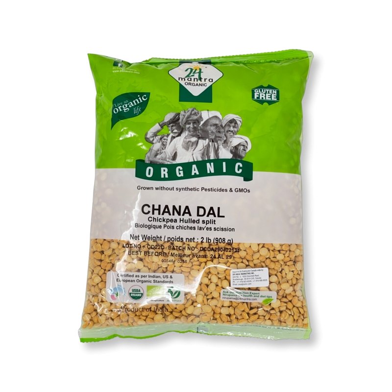 24 Mantra Organic Chana Dal (Split Chickpea)