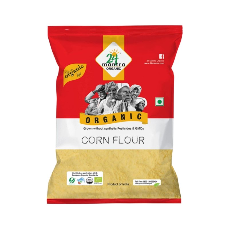 24 Mantra Organic Corn Flour 500g