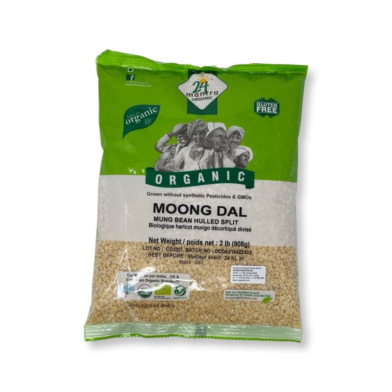 24 Mantra Organic Moong Dal 2lb