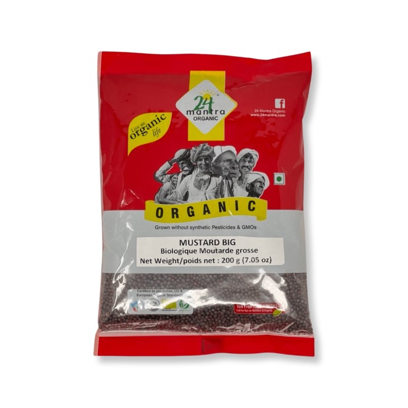 24 Mantra Organic Mustard Big 200g