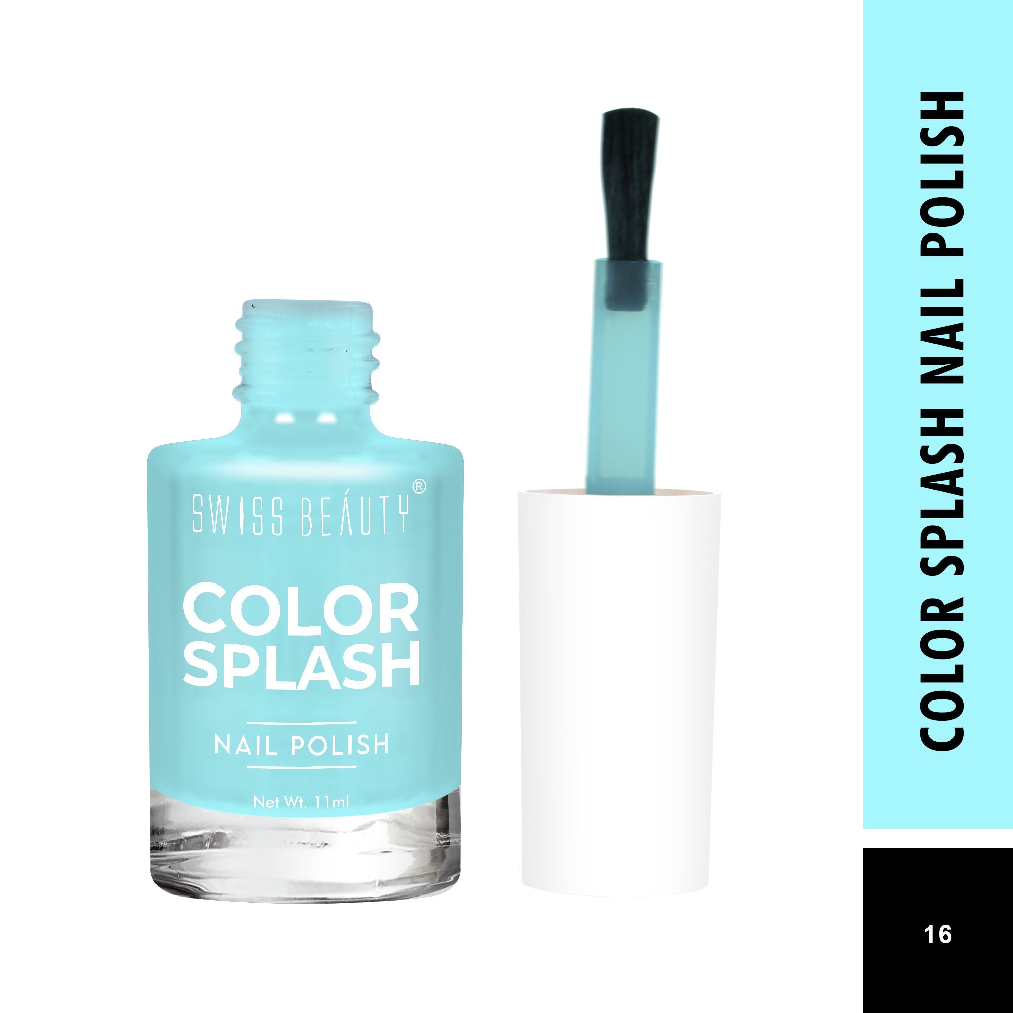Swiss Beauty Color Splash Nail Polish - Shade-16