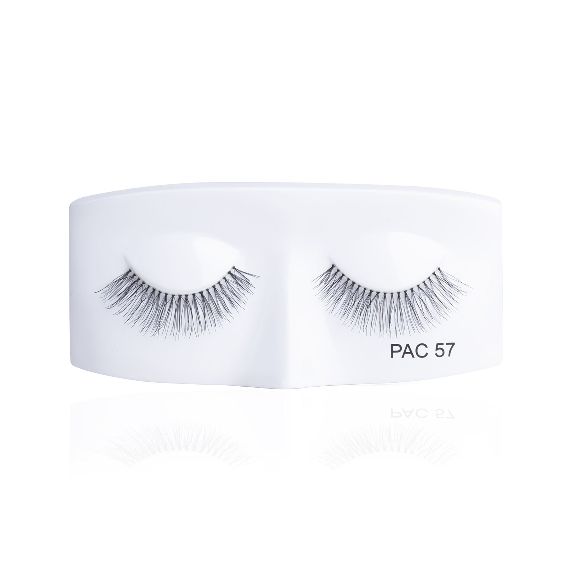 PAC Studio Tapered Lash 57 - Handmade Natural Looking, Reusable up to 12x, Seamlessly Blends with Lashes