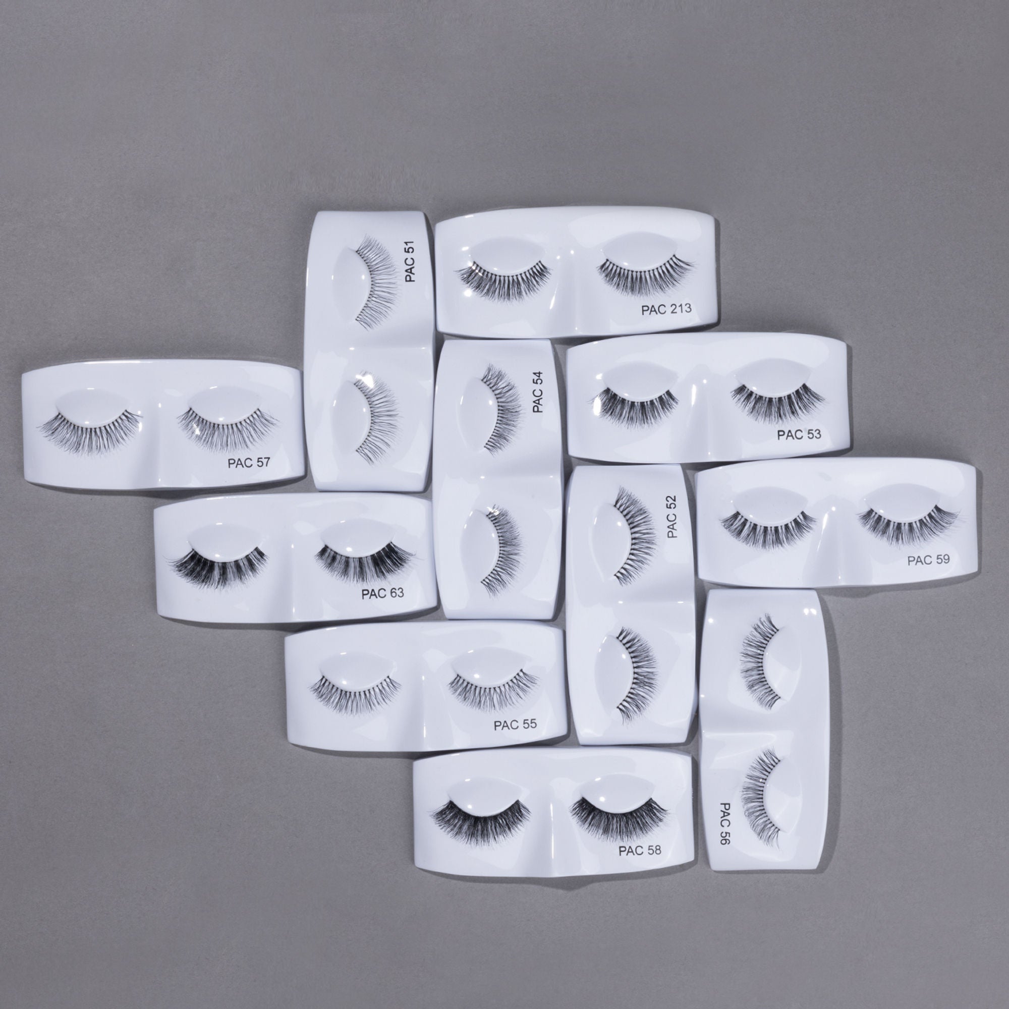 PAC Studio Tapered Lash 63 - Handmade Natural Looking, Reusable up to 12x, Seamlessly Blends with Lashes
