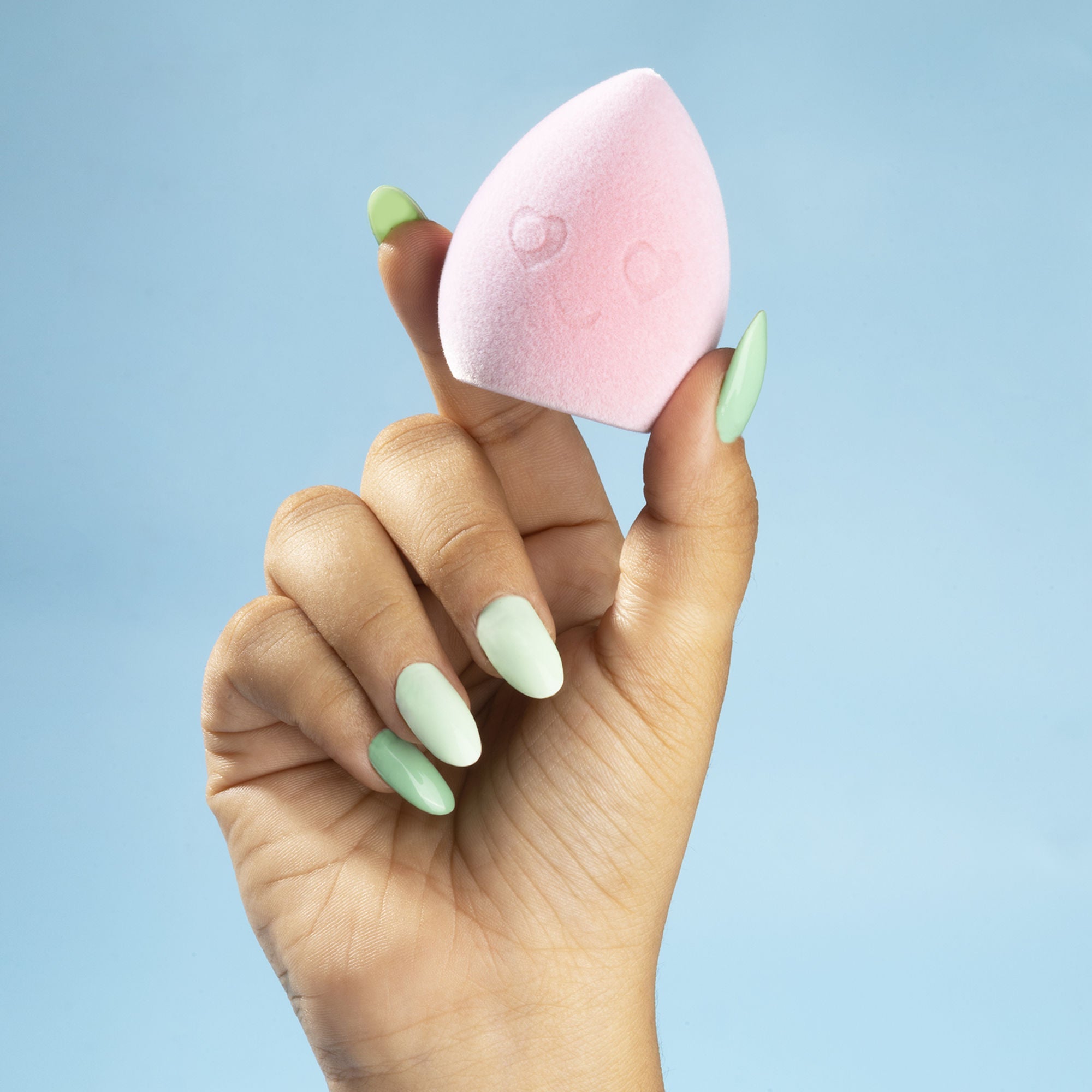 PAC Studio Mrs Bounce Microfiber Velvet Makeup Sponge Pink