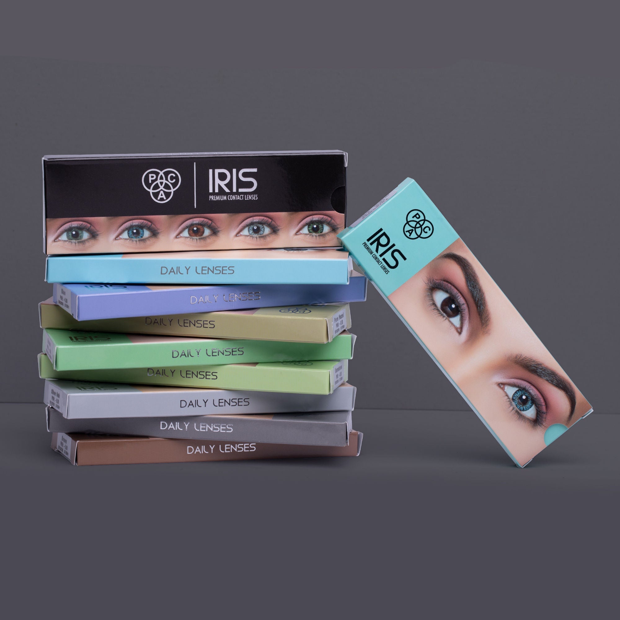PAC Studio IRIS Premium Contact Lenses - 5 pair