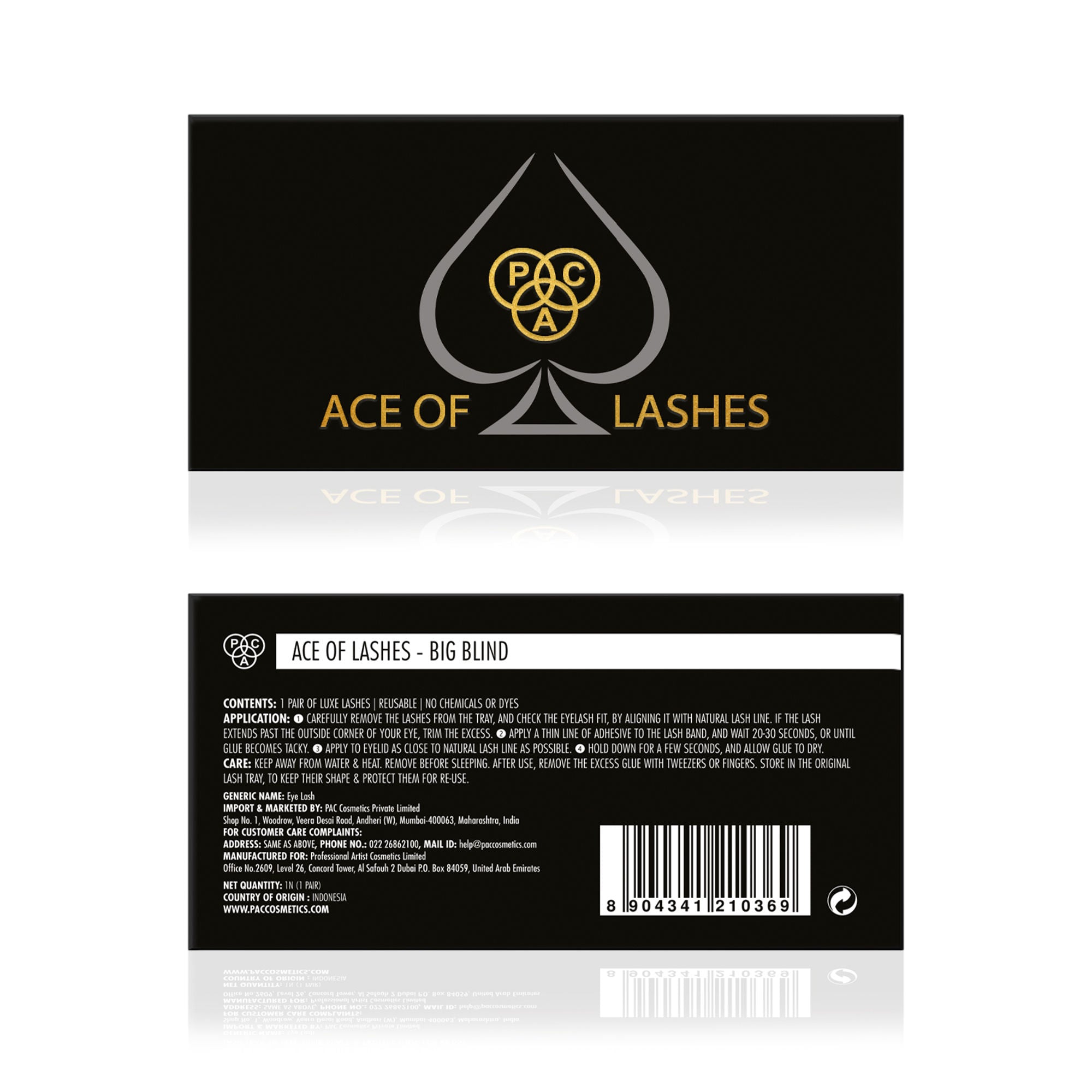 PAC Studio Ace Of Lashes - Big Blind
