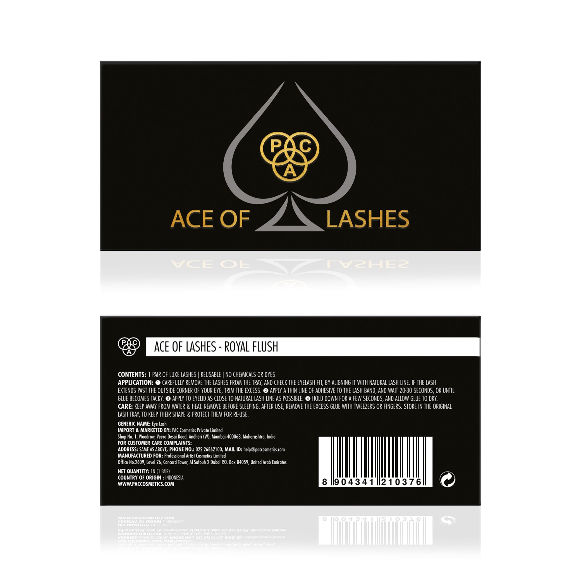 PAC Studio Ace Of Lashes - Royal Flush