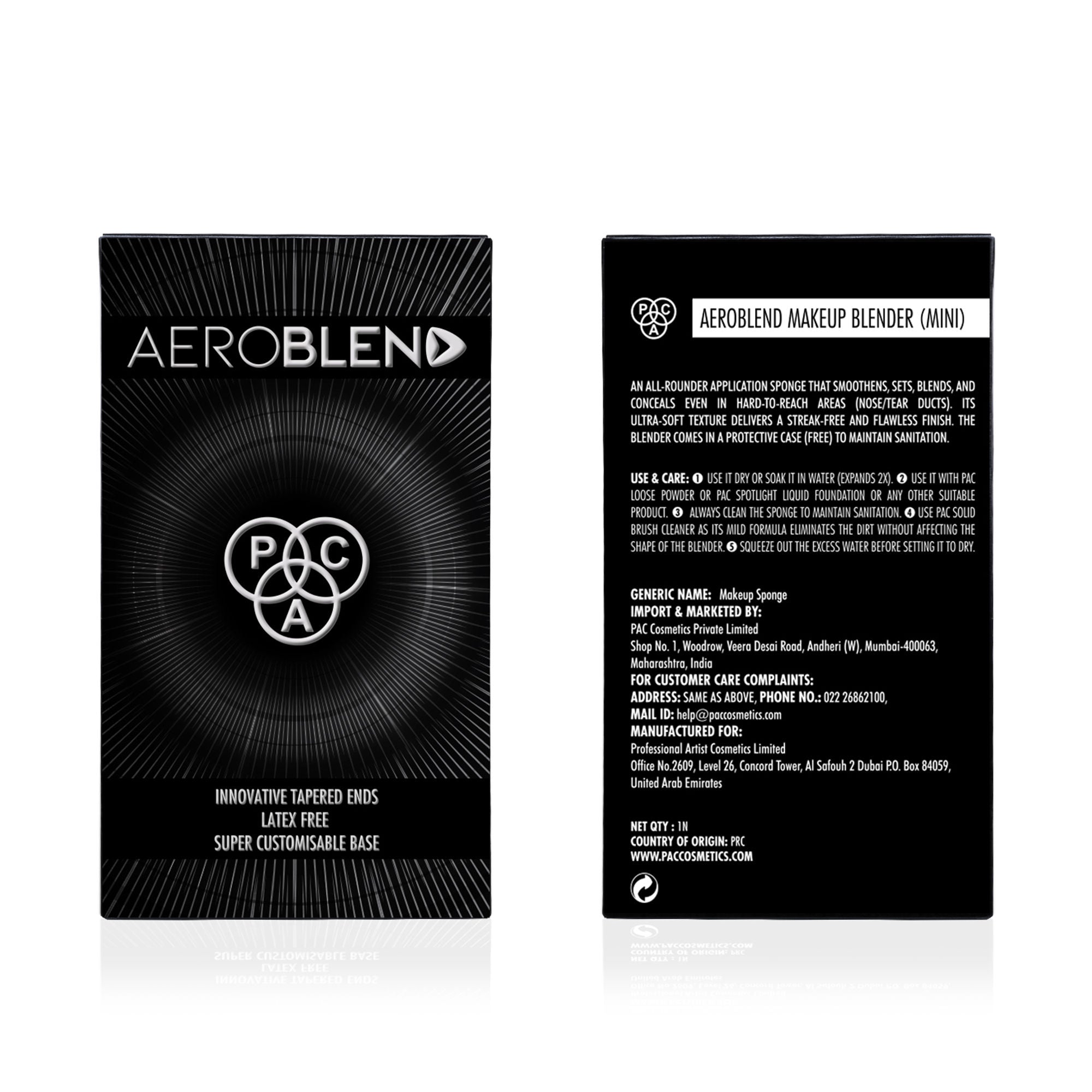 PAC Studio Aeroblend Makeup Blender Mini