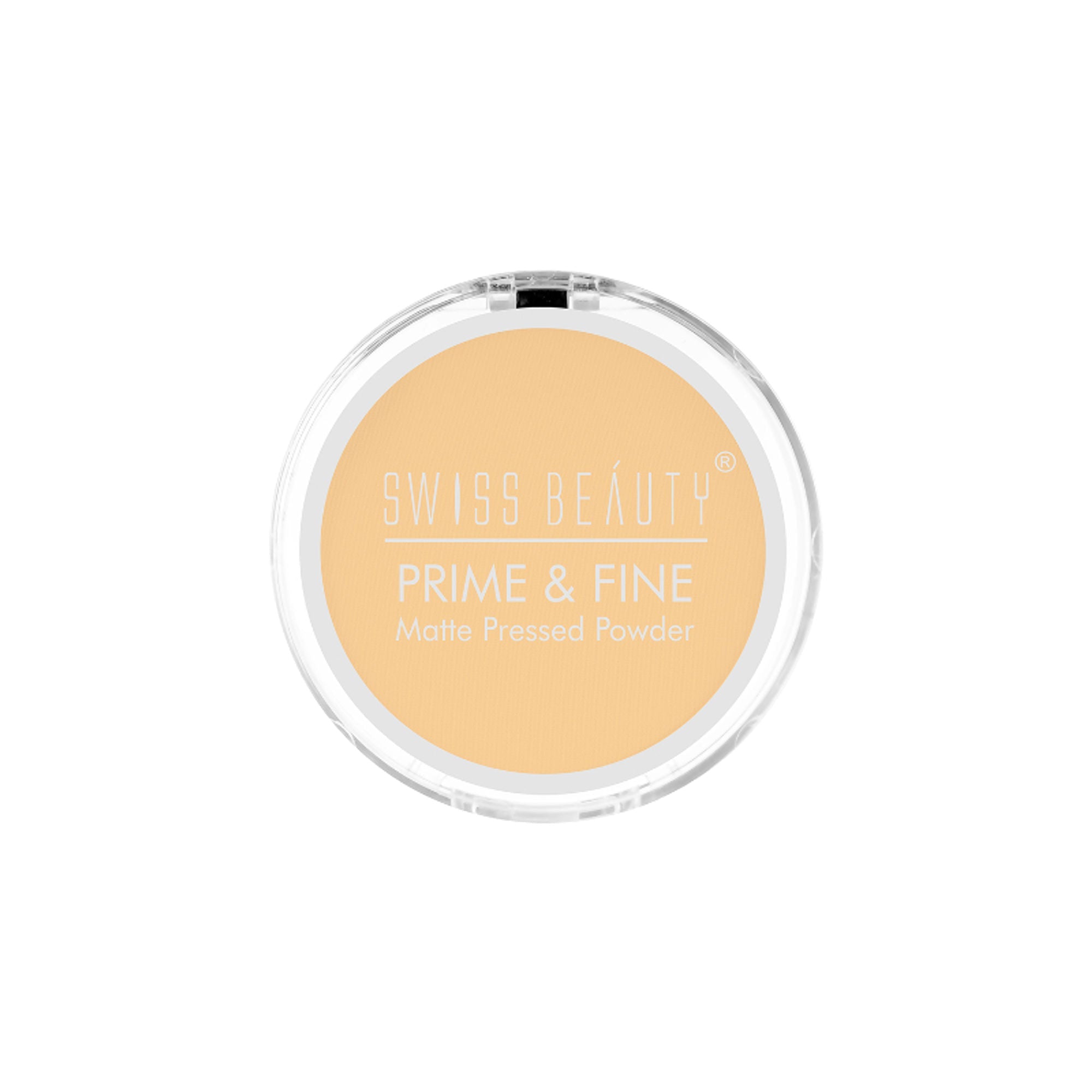 Swiss Beauty Prime & Fine Matte Pressed Powder - 4 Natural Beige