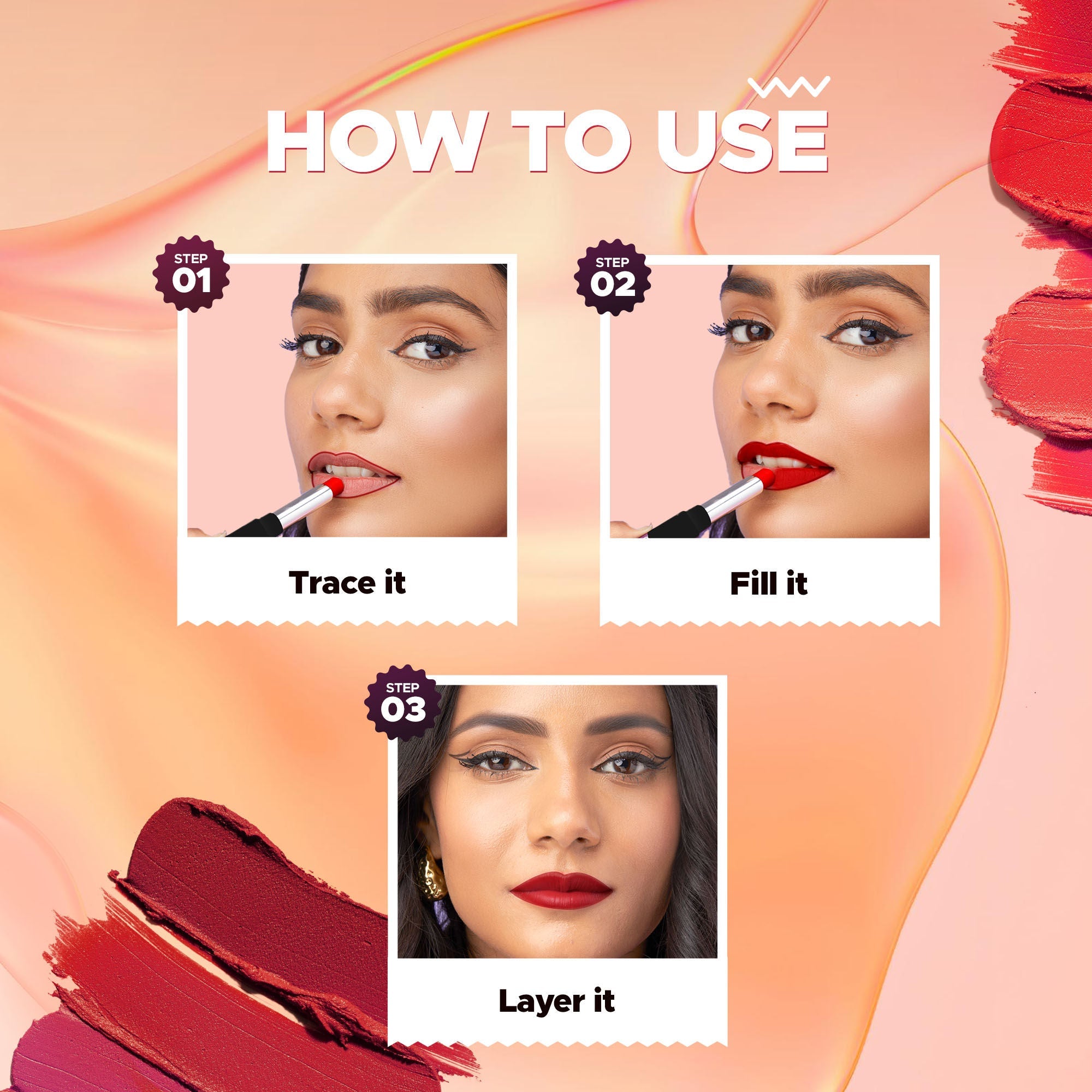 Hilary Rhoda Power Stay Non Transfer Lipstick - Perfect Plum 11
