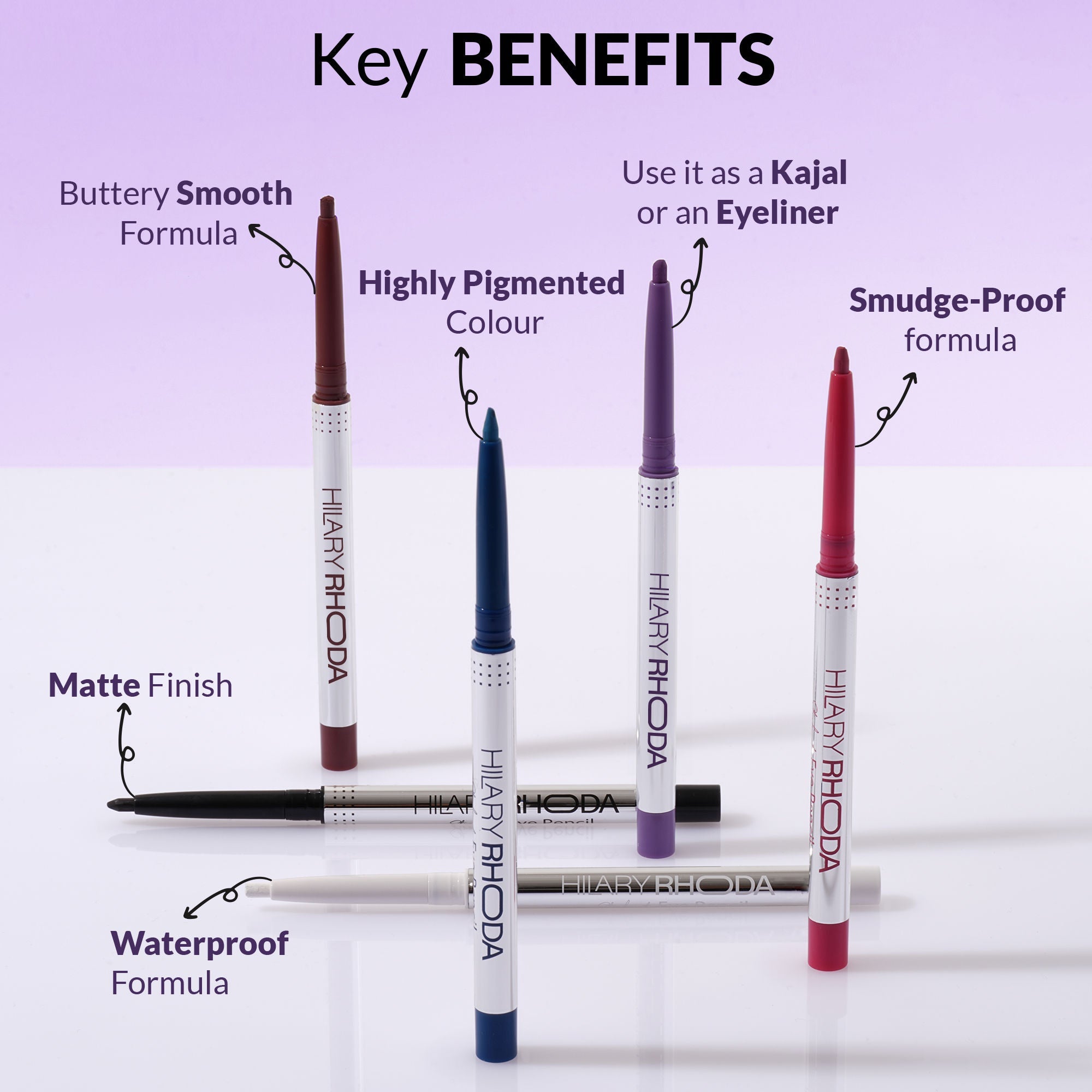 Hilary Rhoda Stroke It Eye Pencil - Wild Pink 02