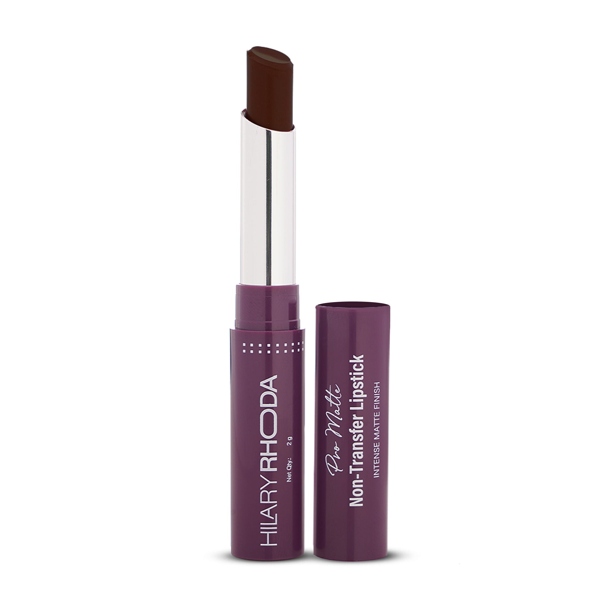 Hilary Rhoda Pro Matte Non-Transfer Waterproof Lipstick - Dark Brown 13