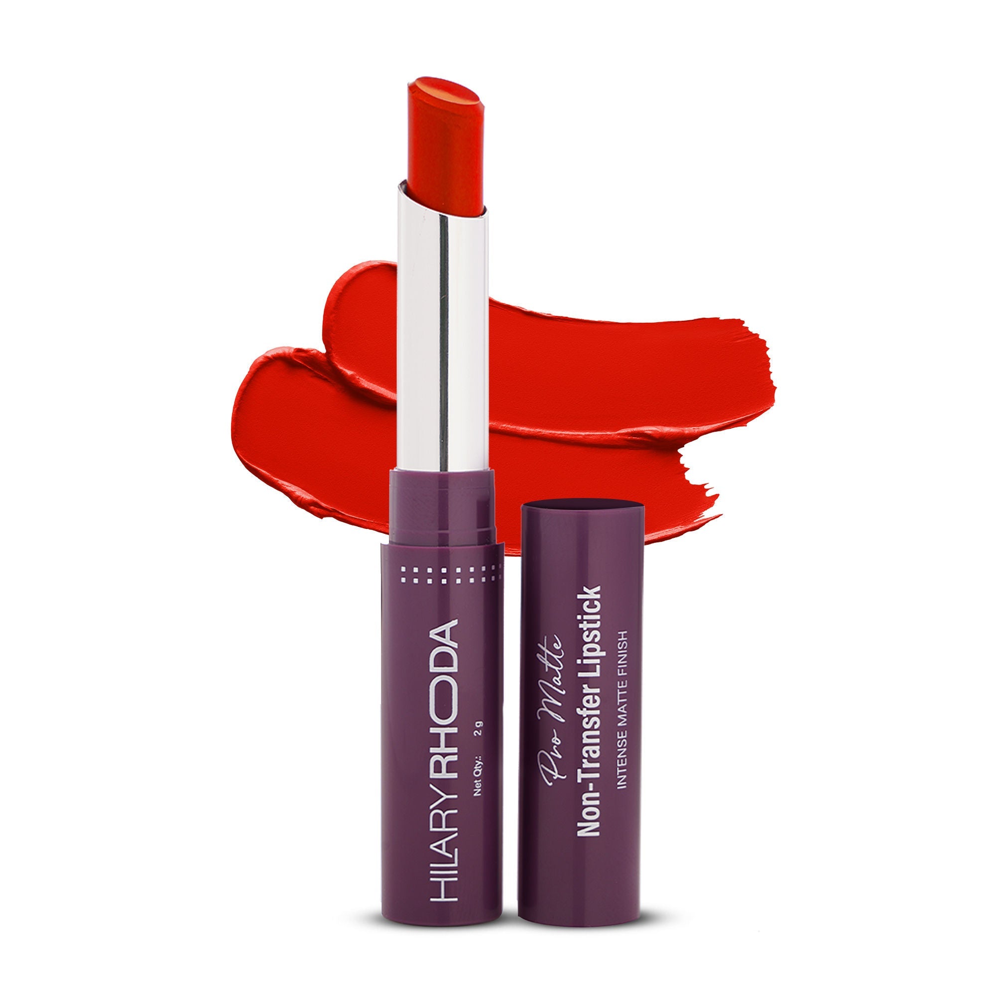 Hilary Rhoda Pro Matte Non-Transfer Waterproof Lipstick - Hot Red 16