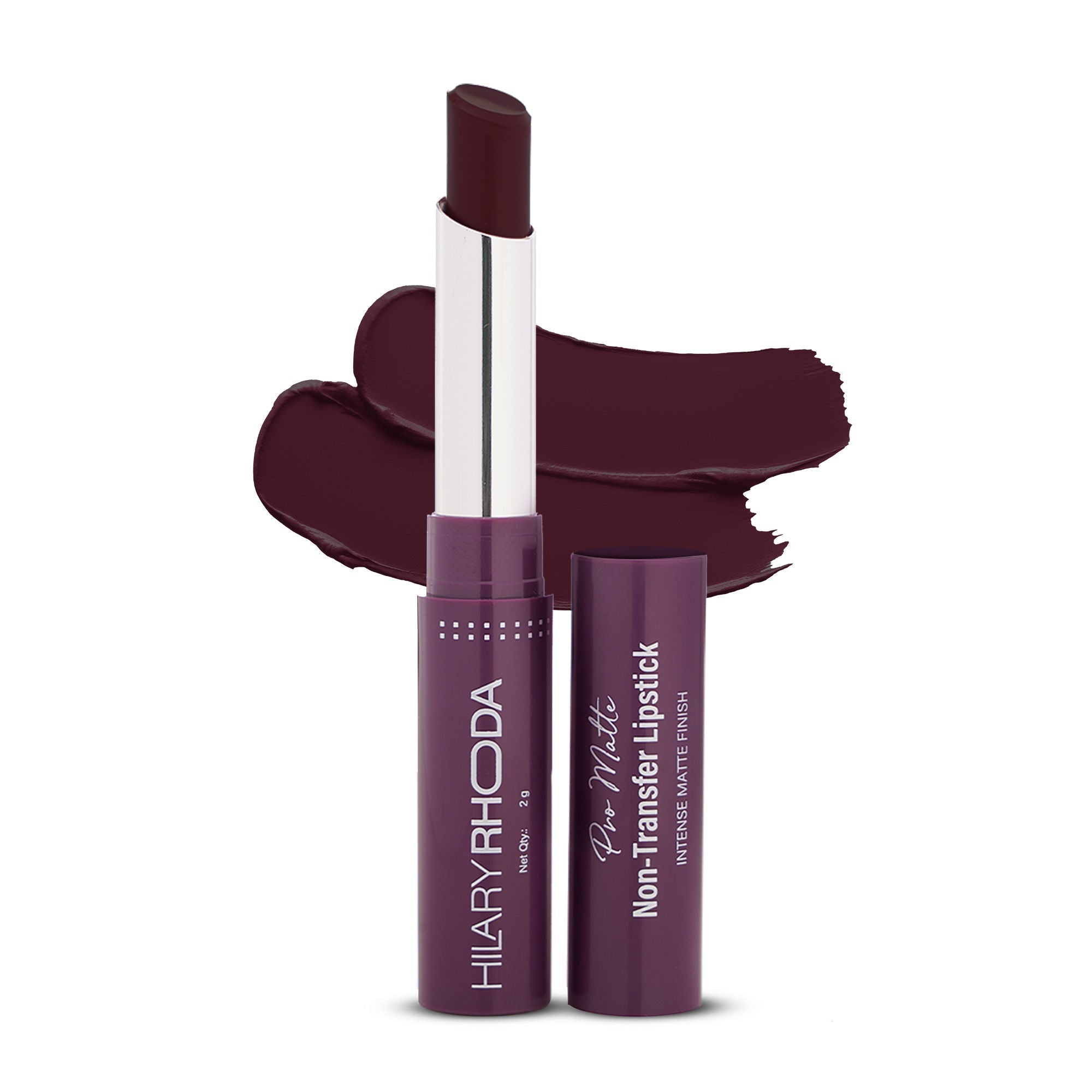 Hilary Rhoda Pro Matte Non-Transfer Waterproof Lipstick - Wine Rouge 24