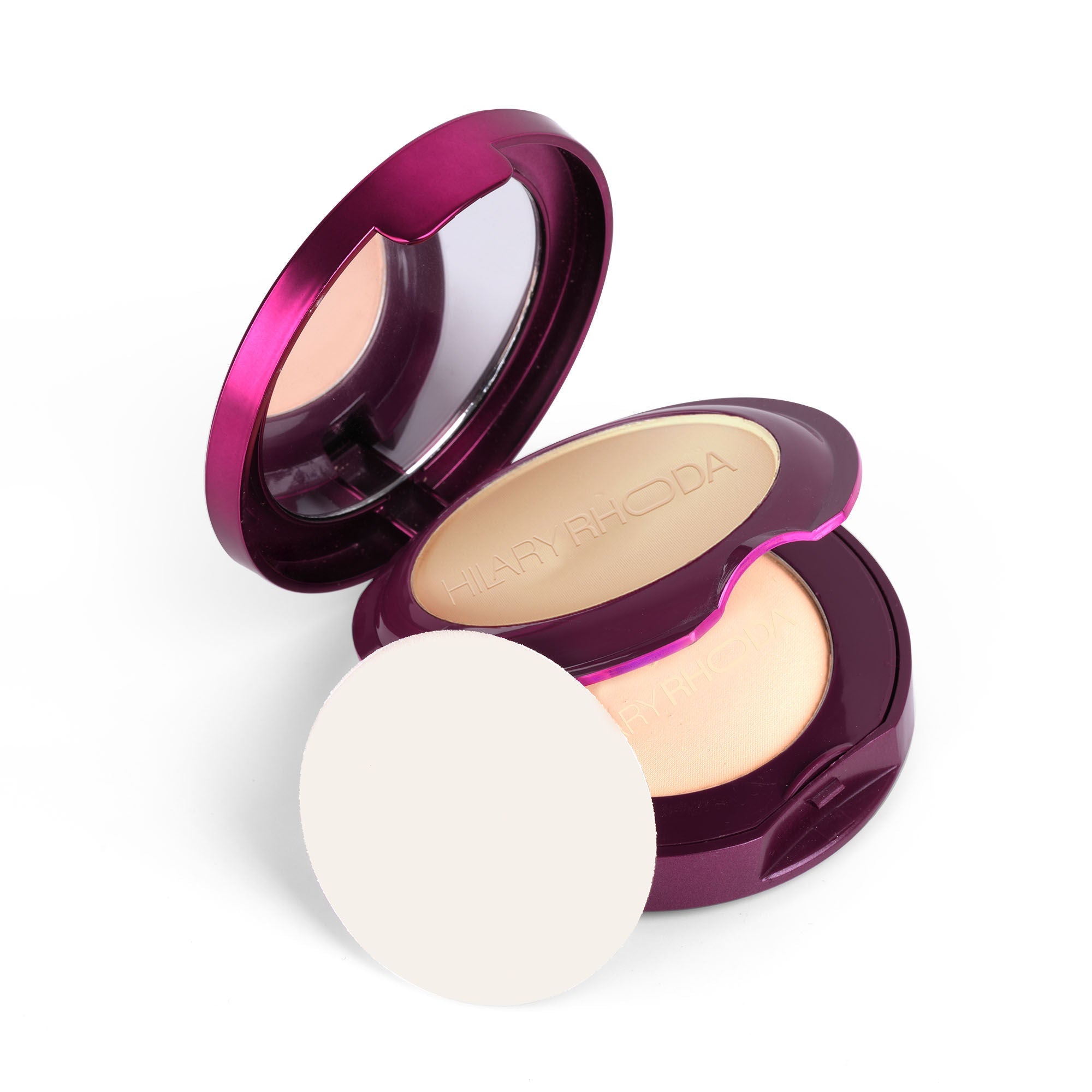 Hilary Rhoda HD High-Definition Matte Pressed Powder - Natural 02