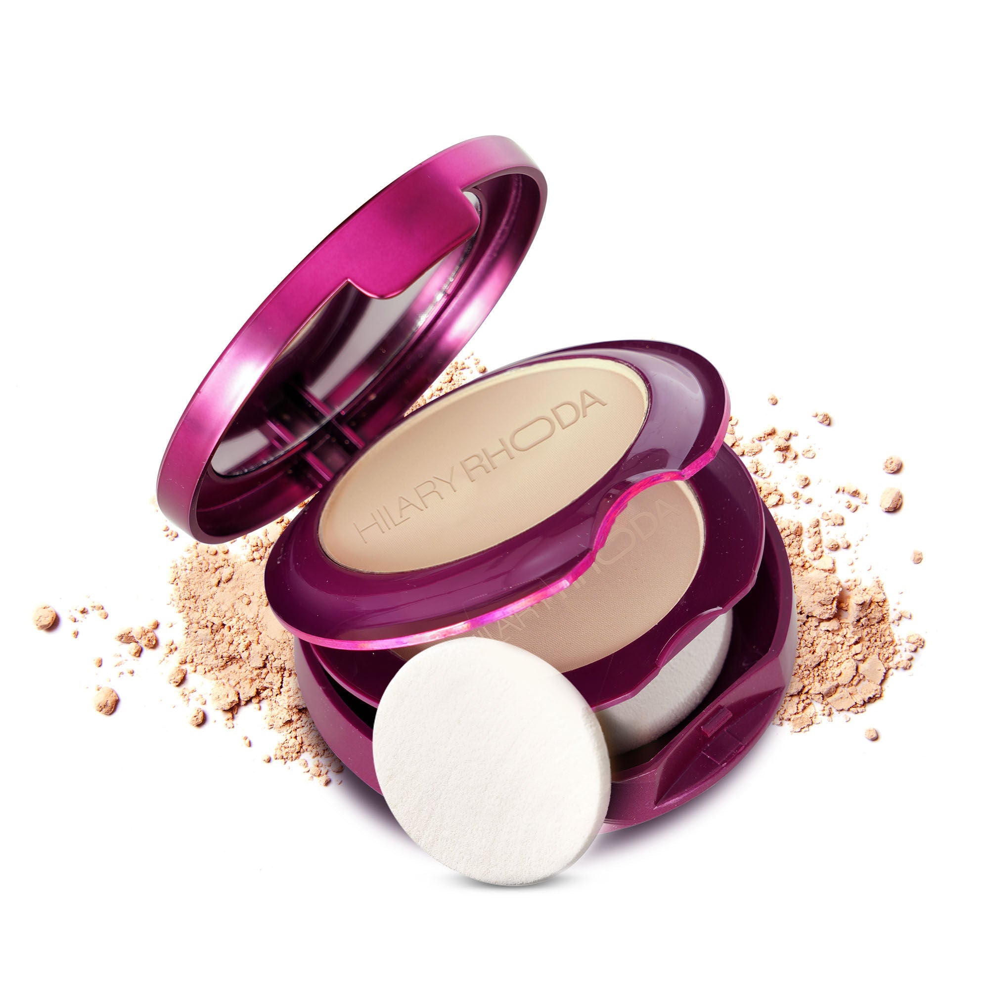 Hilary Rhoda HD High-Definition Matte Pressed Powder - Buff Beige 03