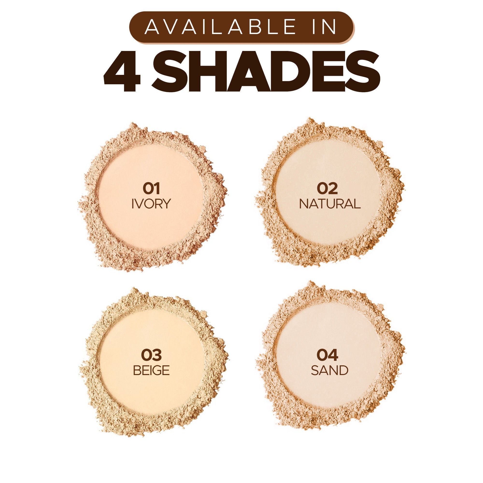 Hilary Rhoda HD High-Definition Matte Pressed Powder - Sand 04