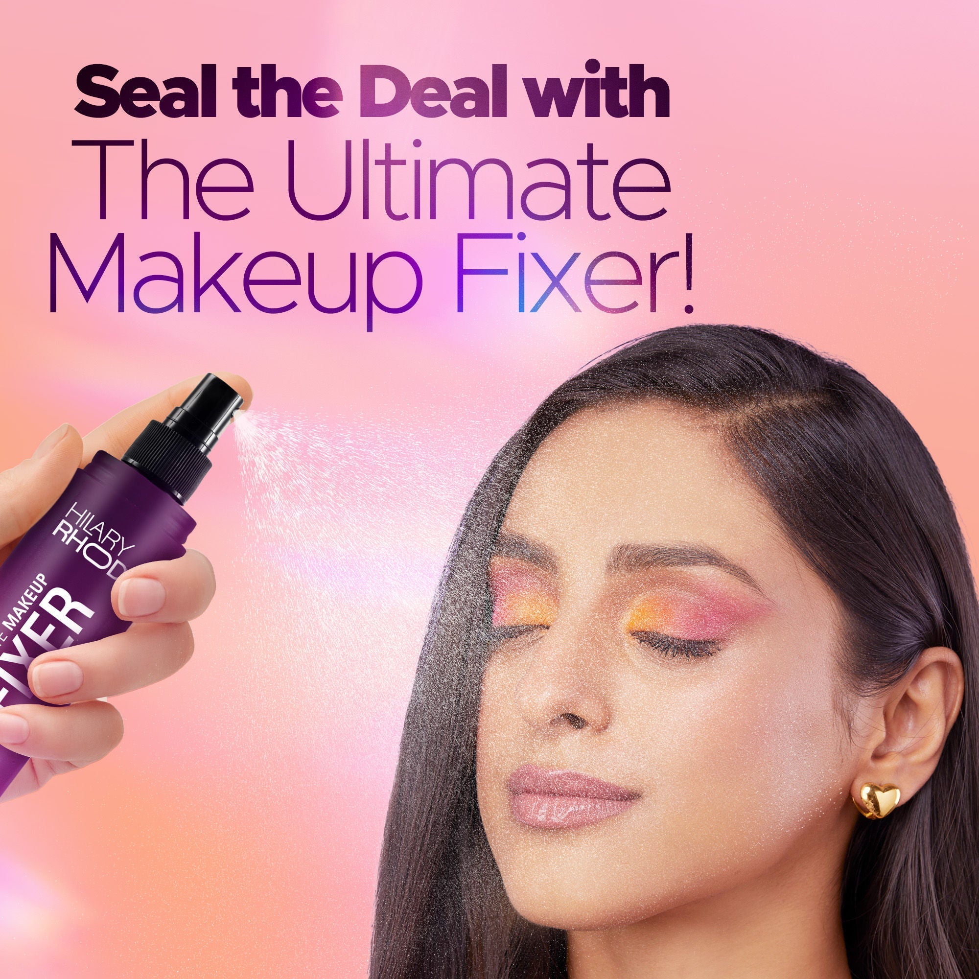 Hilary Rhoda Ultimate Makeup Fixer