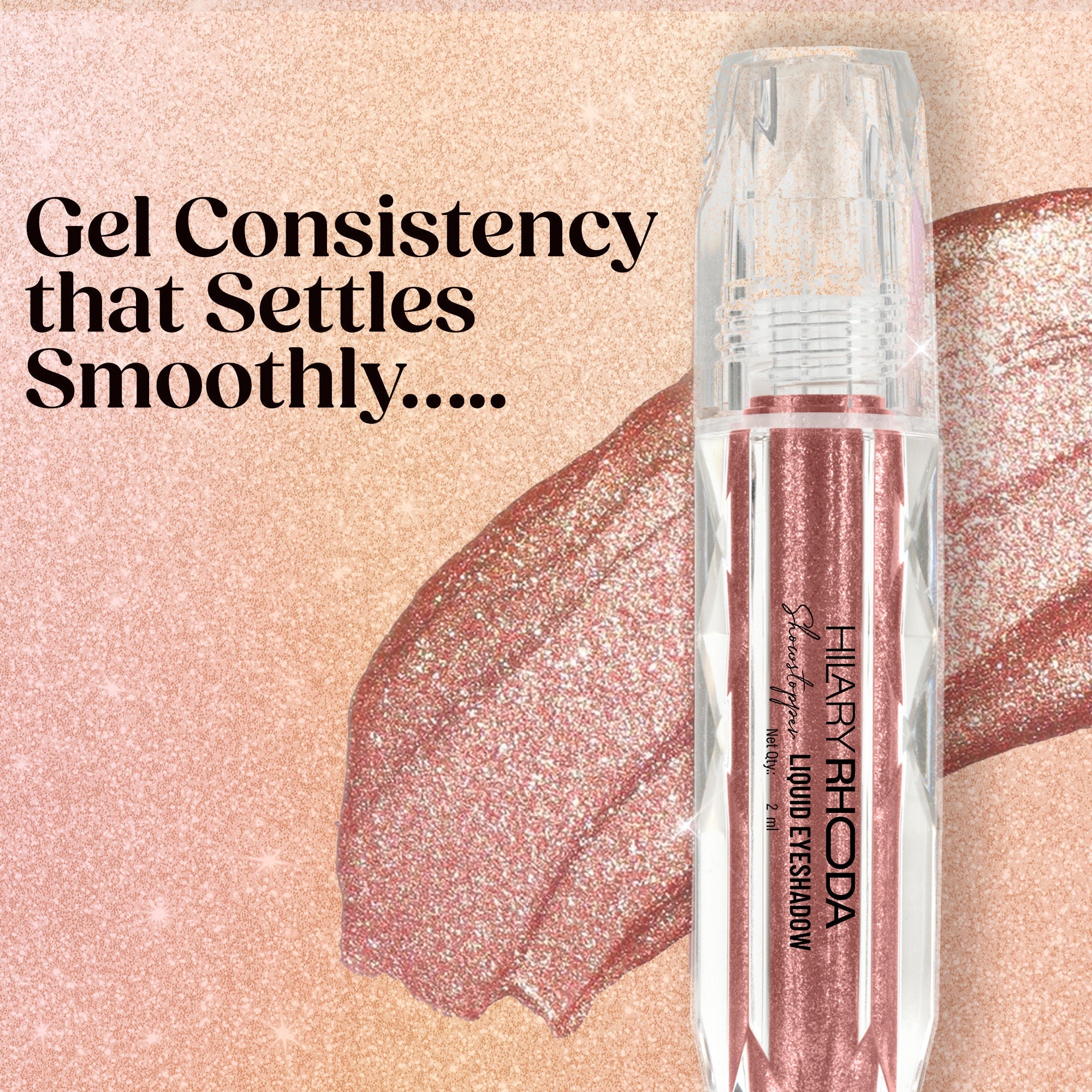 Hilary Rhoda Showstopper Liquid Eyeshadow - Rose Gold 03