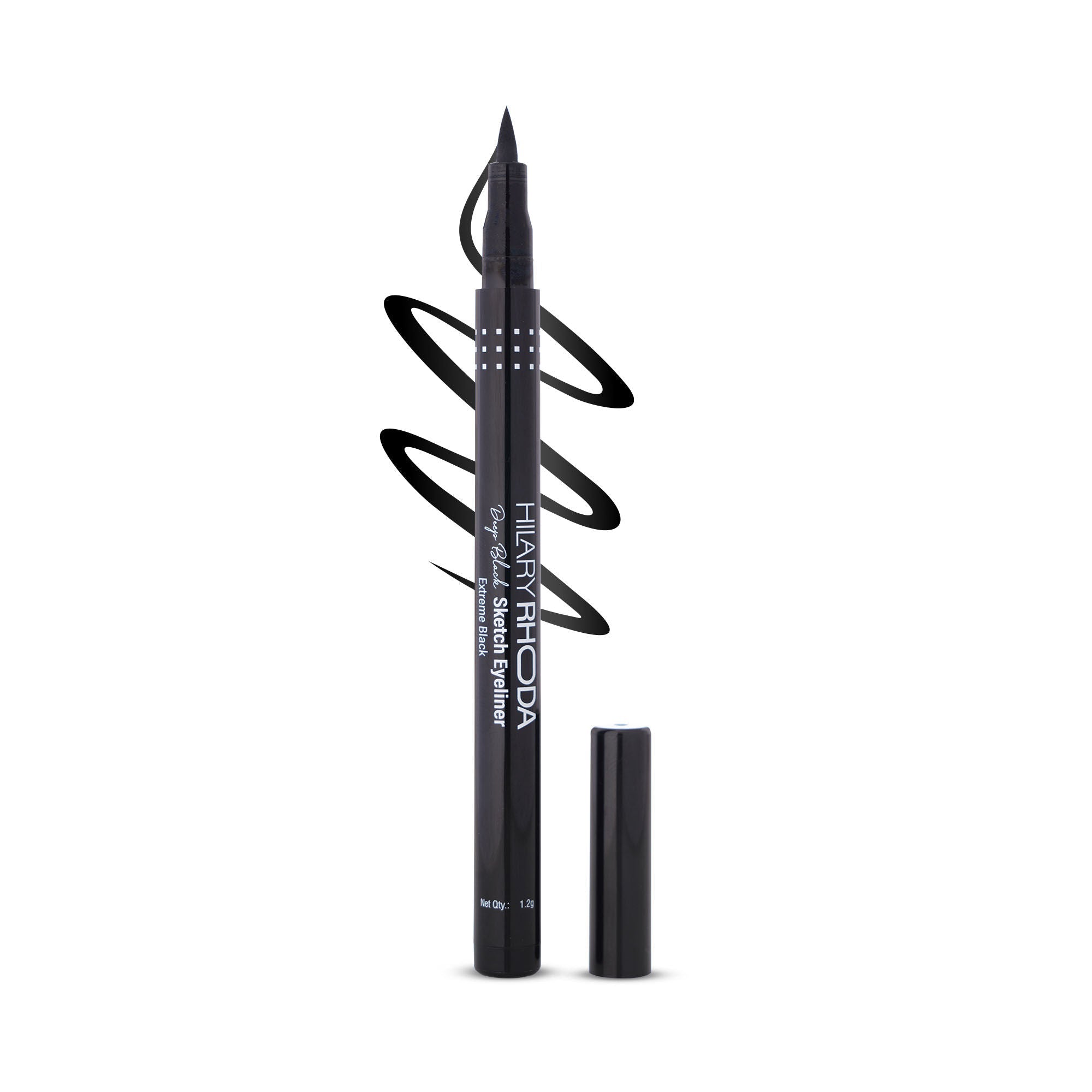 Hilary Rhoda Deep Black Sketch Waterproof Eyeliner