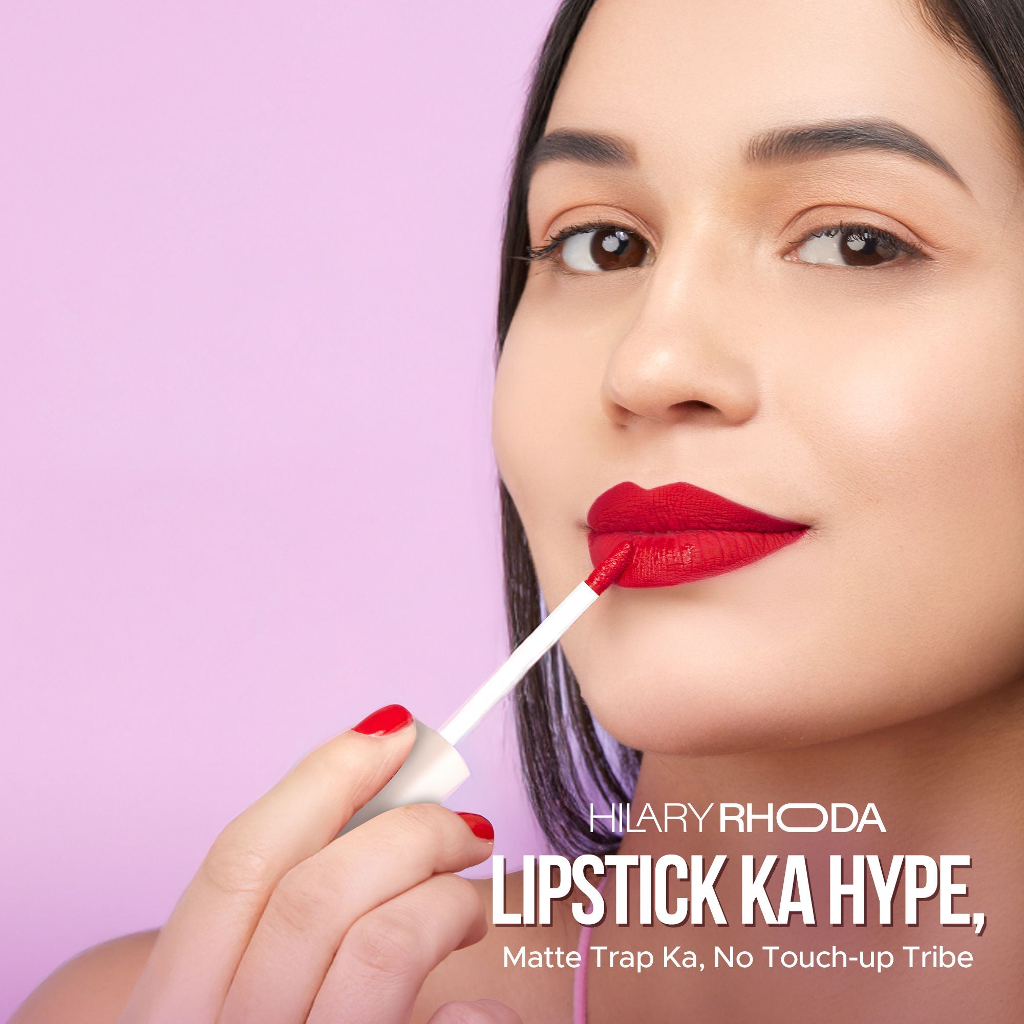Hilary Rhoda Matte Trap Liquid Lipstick - Untamed Pink 19