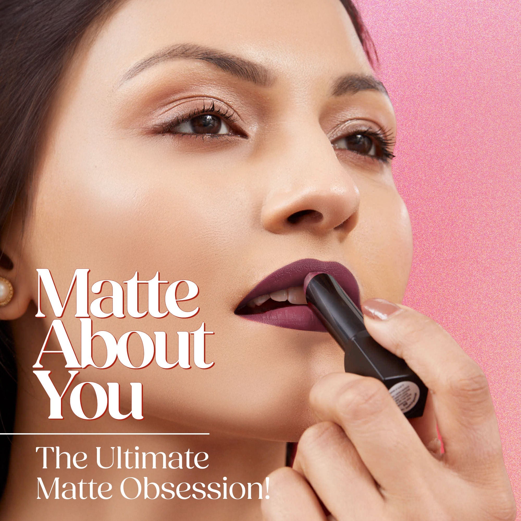 Hilary Rhoda Matte About You Lipstick - Divine Wine 09