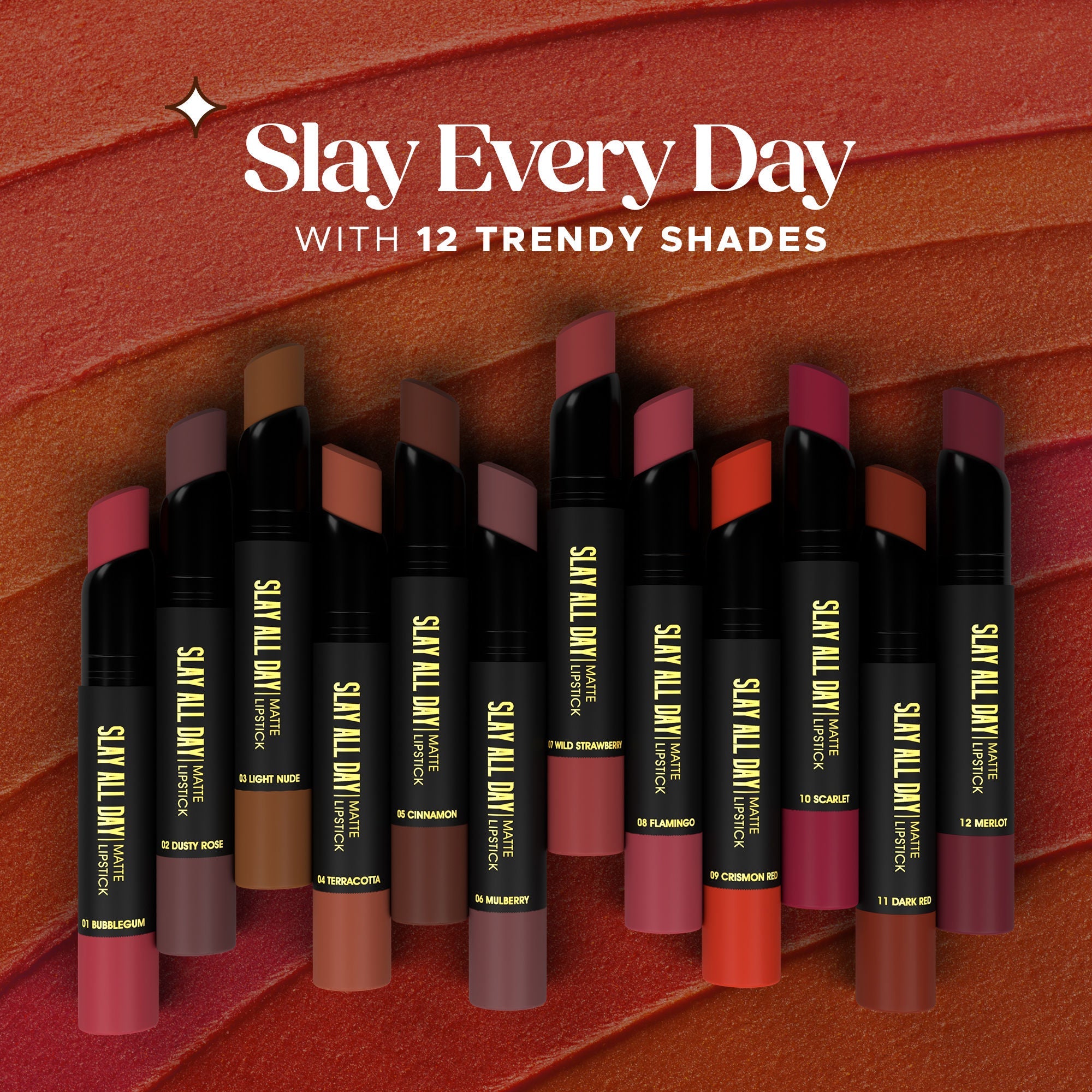 Hilary Rhoda Slay All Day Matte Lipstick - Light Nude 03