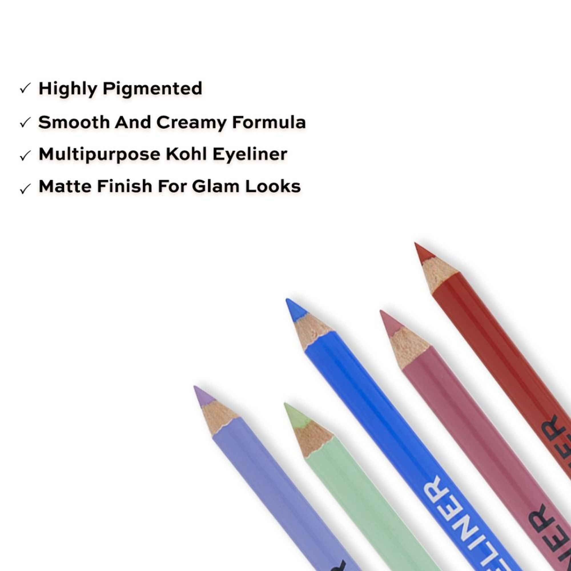 Relove Coloured Kohl Eyeliner Blue - Orange