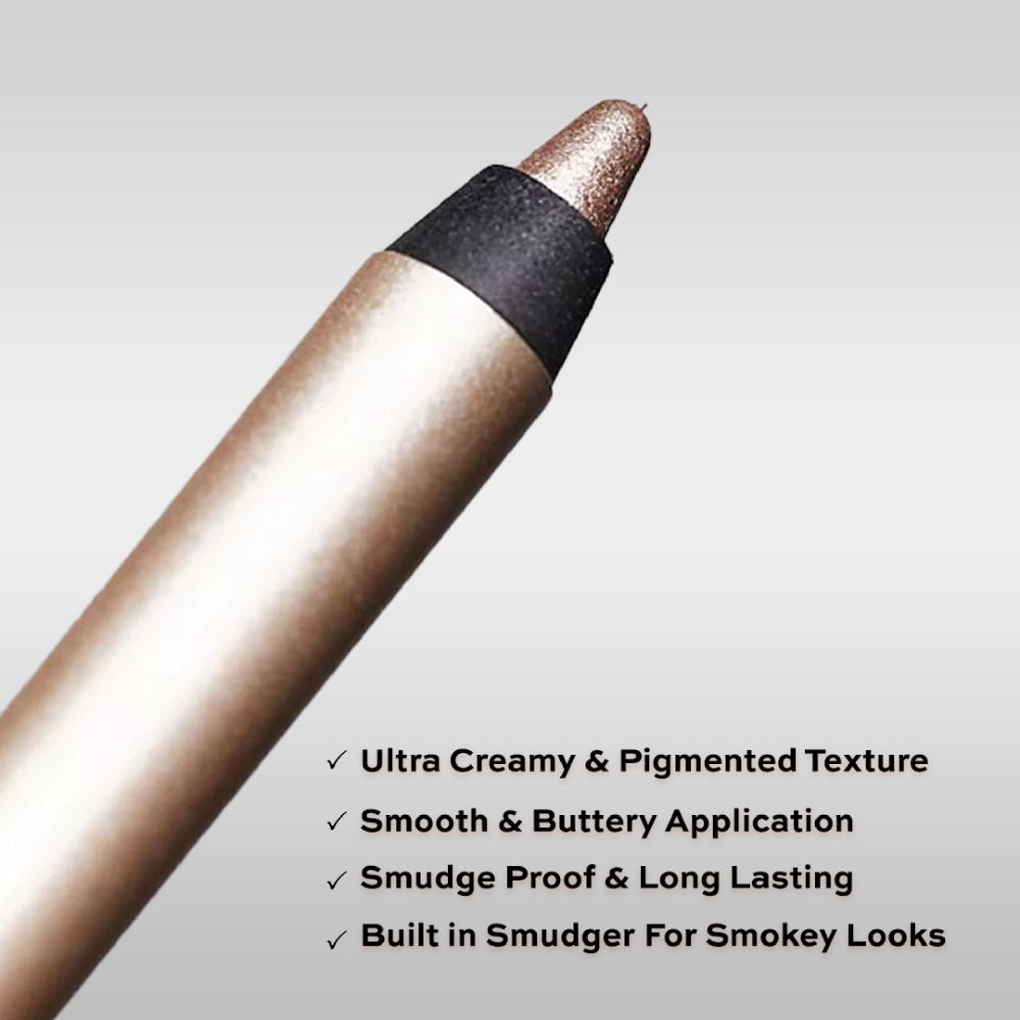 Makeup Revolution Streamline Waterline Eyeliner Pencil-Ultra Creamy Smudge Proof Smokey Looks - Green