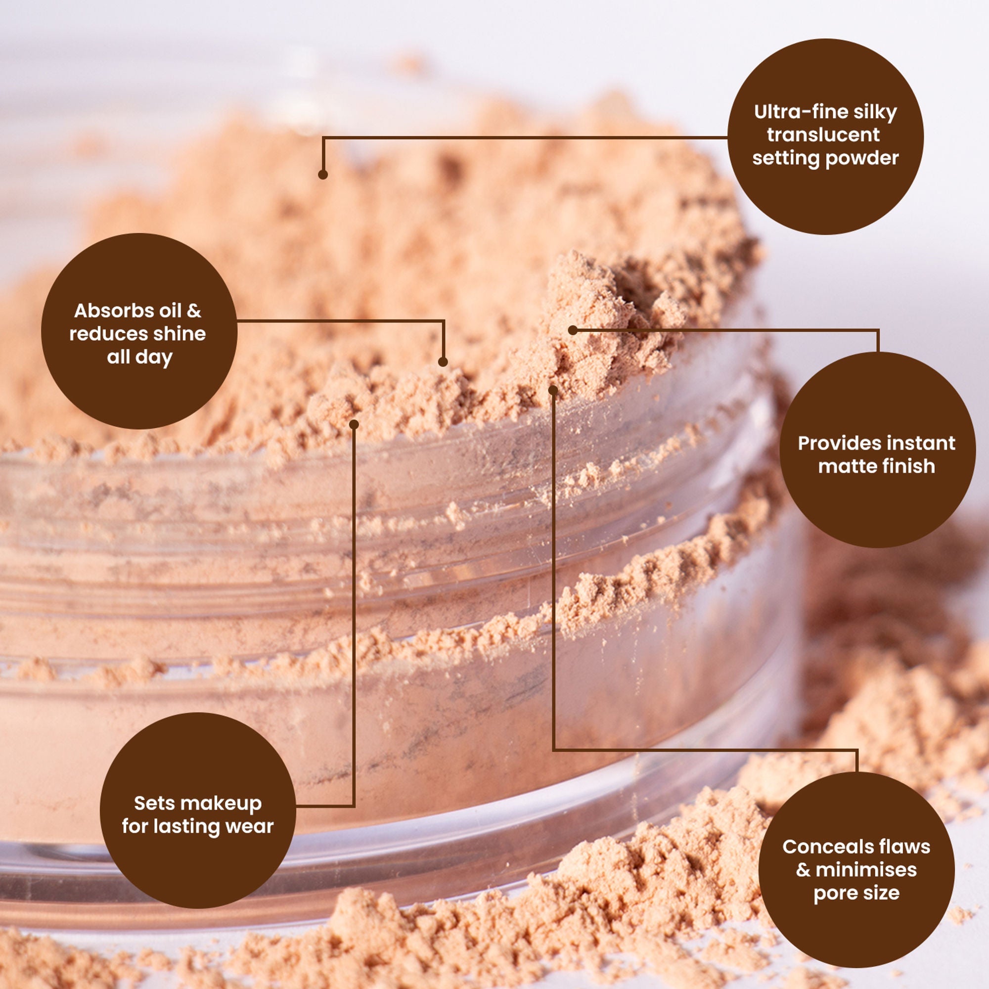 Miss Claire Blooming Face Powder - Translucent Tl05