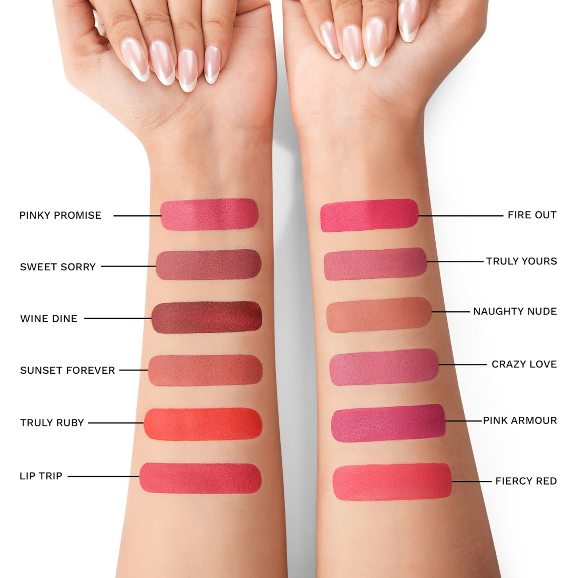 PAC Studio Insanely Matte Lip Crayon - Pink Armour