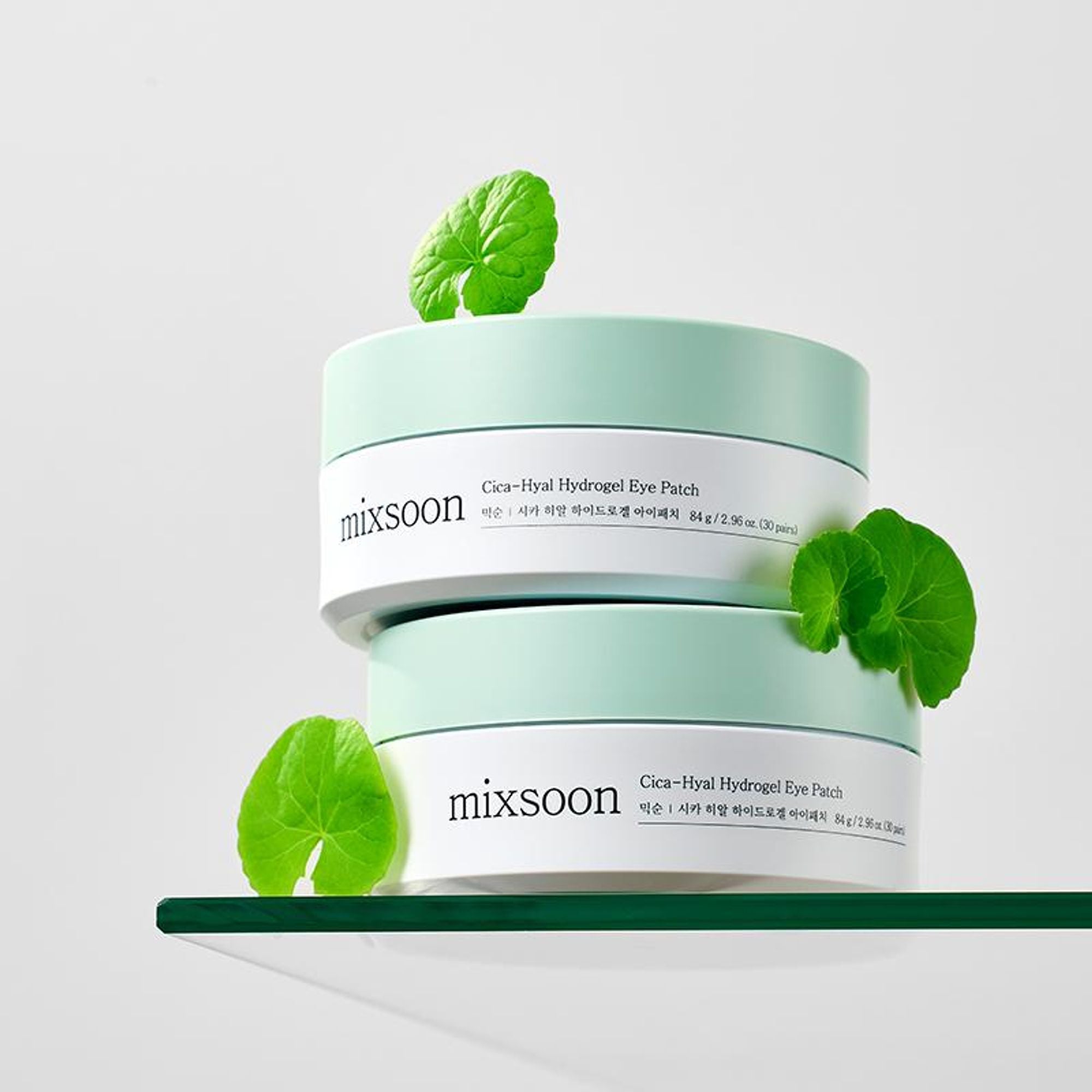 Mixsoon Cica-Hyal Hydrogel Eye Patch, Soothes, Hydrates & Calms Sensitive Eye Area