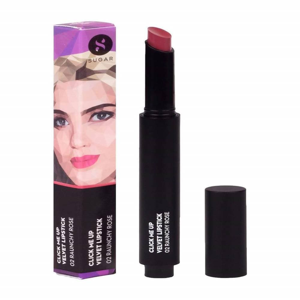 Sugar Click Me Up Velvet Lipstick - Raunchy Rose (Nude Rose Pink)