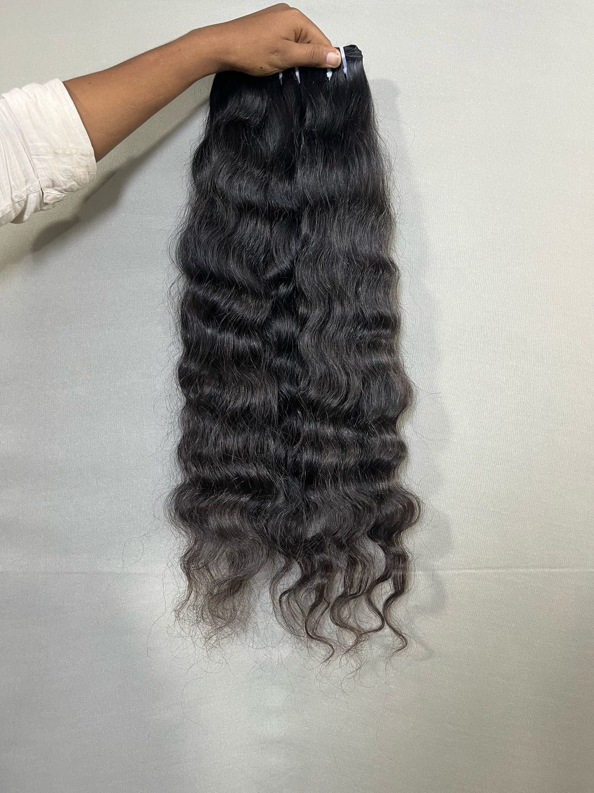 Indian Raw Curly Human Hair Bundles "“ 100% Unprocessed & Natural