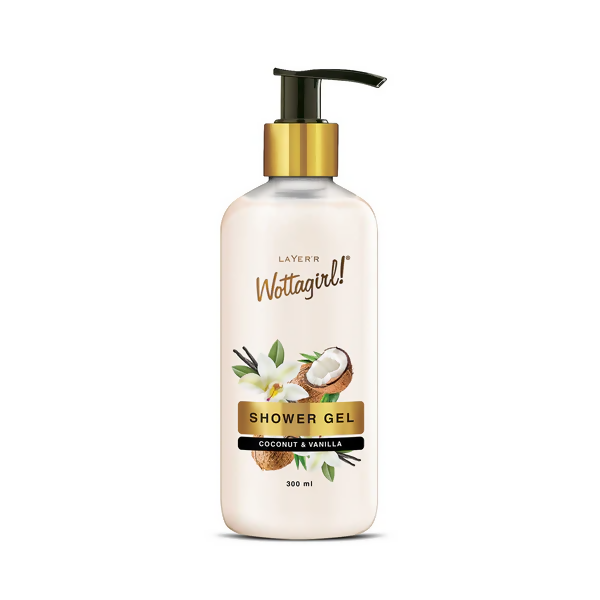 Layerr Wottagirl Coconut & Vanilla Shower Gel