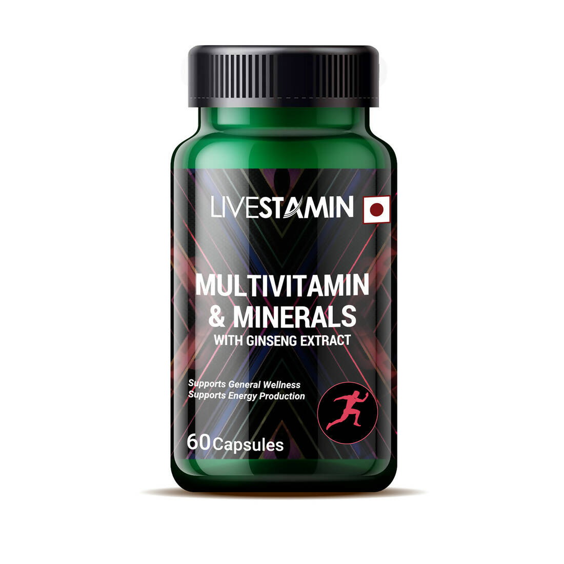 Livestamin Multivitamins & Minerals With Ginseng Capsules