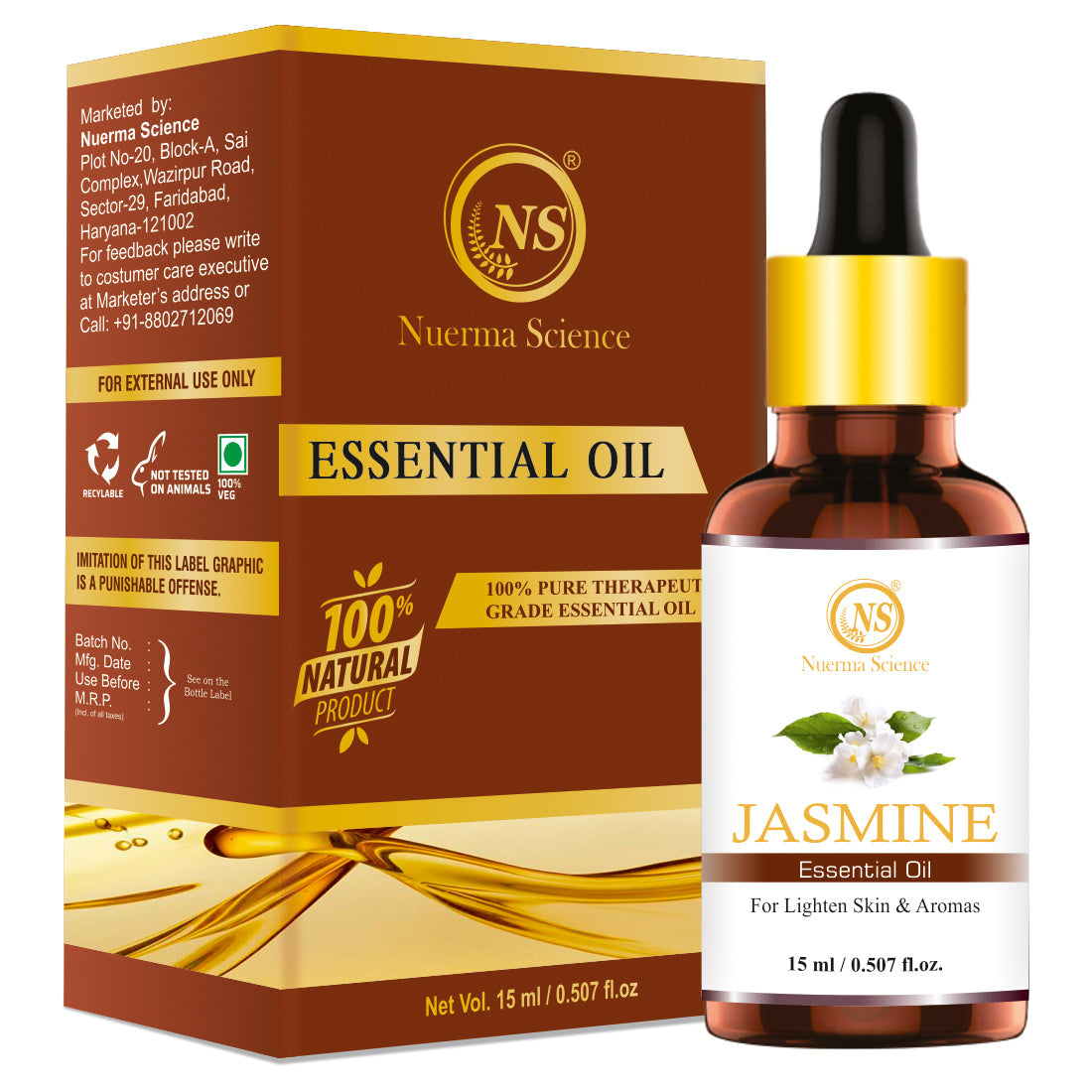 Nuerma Science Jasmine Essential Oil