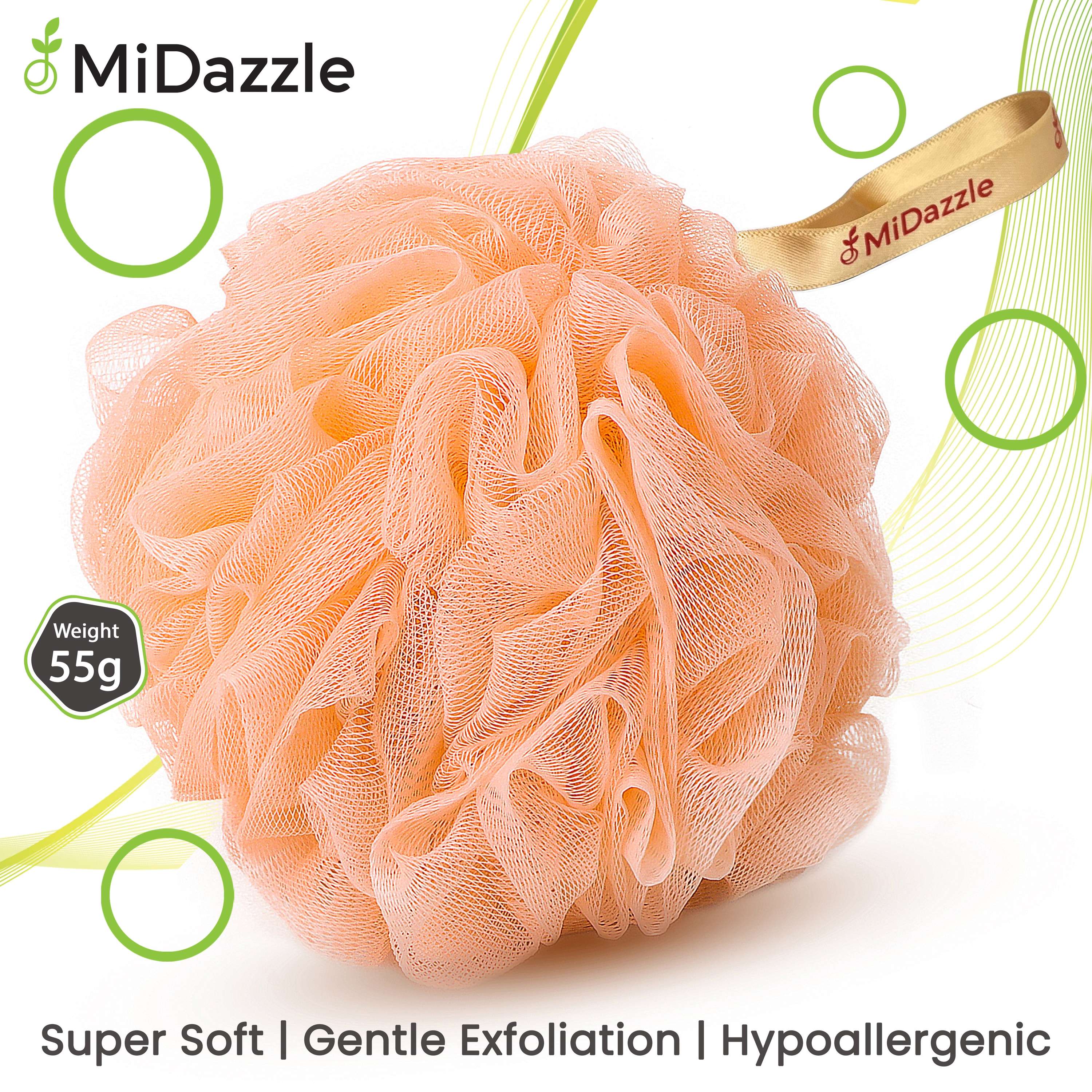 MiDazzle Bath Loofah-L MINL6003