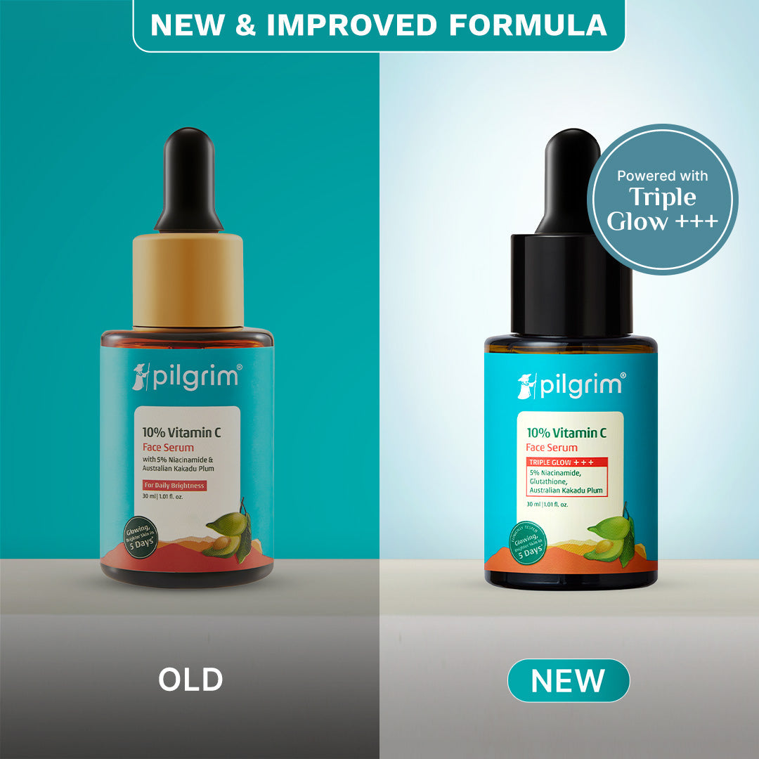 Pilgrim 10% Vitamin C Face Serum For Daily Brightness 5% Niacinamide
