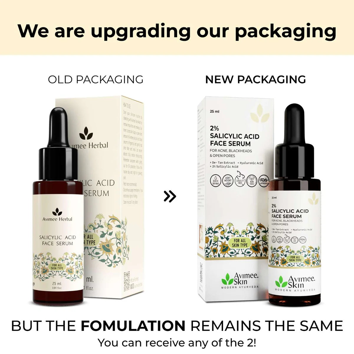 Avimee herbal Salicylic Acid Face Serum